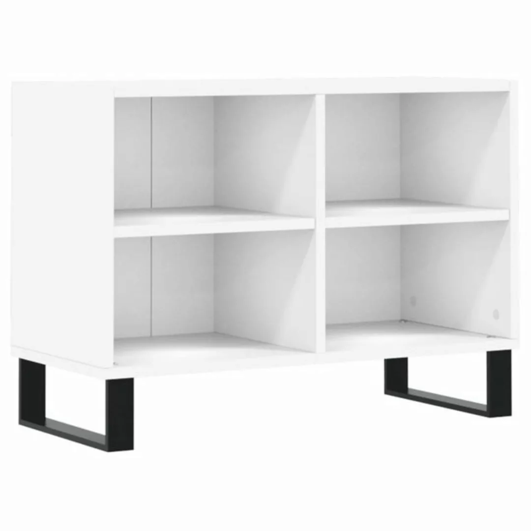 furnicato TV-Schrank Weiß 69,5x30x50 cm Holzwerkstoff günstig online kaufen
