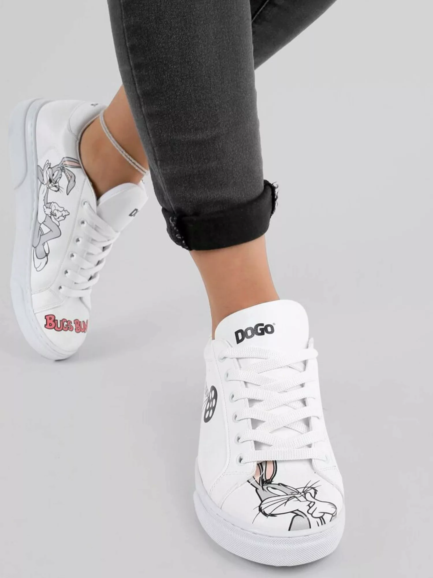 DOGO Sneaker "Damen Ace Sneakers Whats Up Doc? Bugs Bunny Vegan Damen Sneak günstig online kaufen