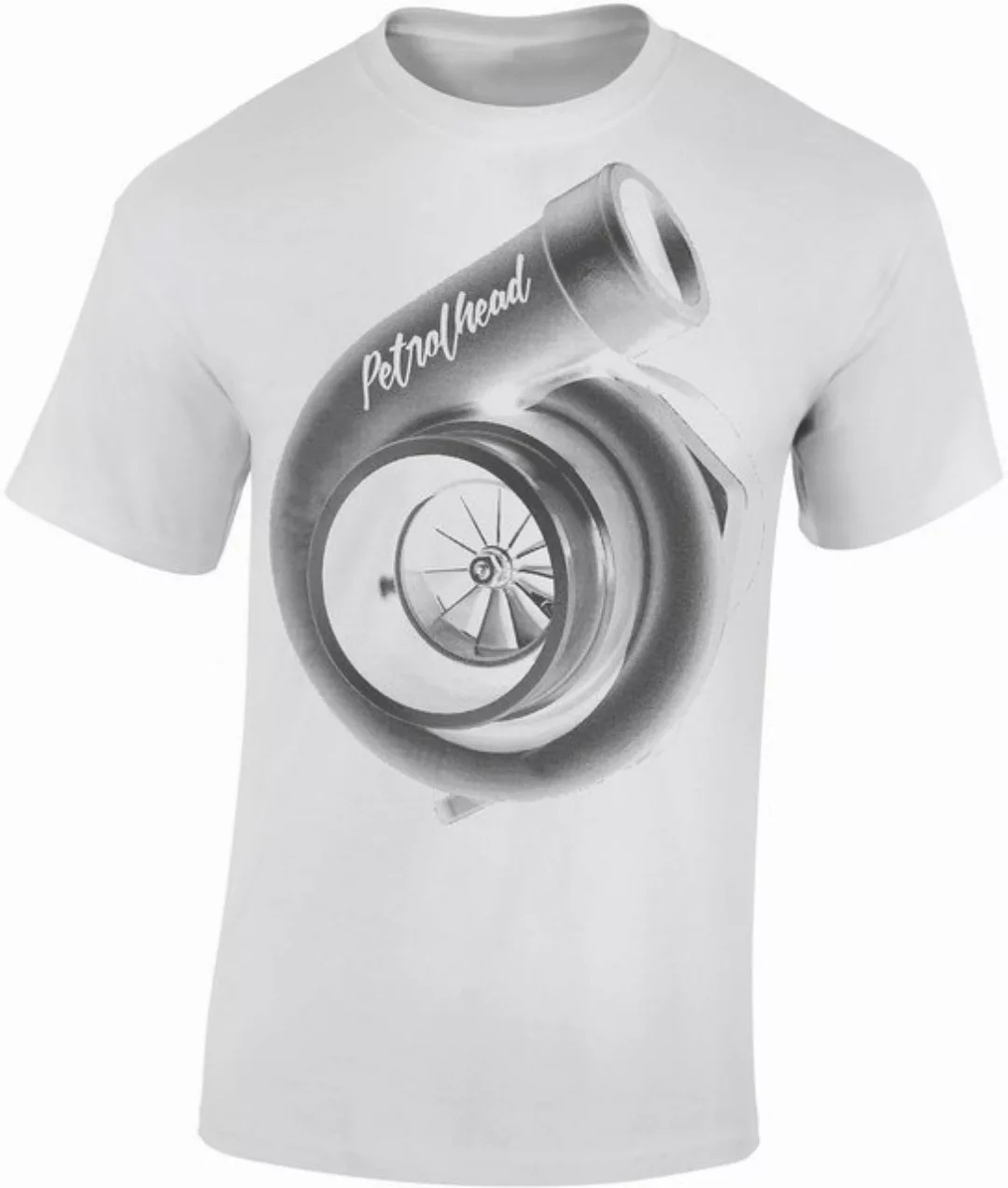 Baddery Print-Shirt Auto T-Shirt, "Turbolader", Motorsport Tuning Autoliebh günstig online kaufen