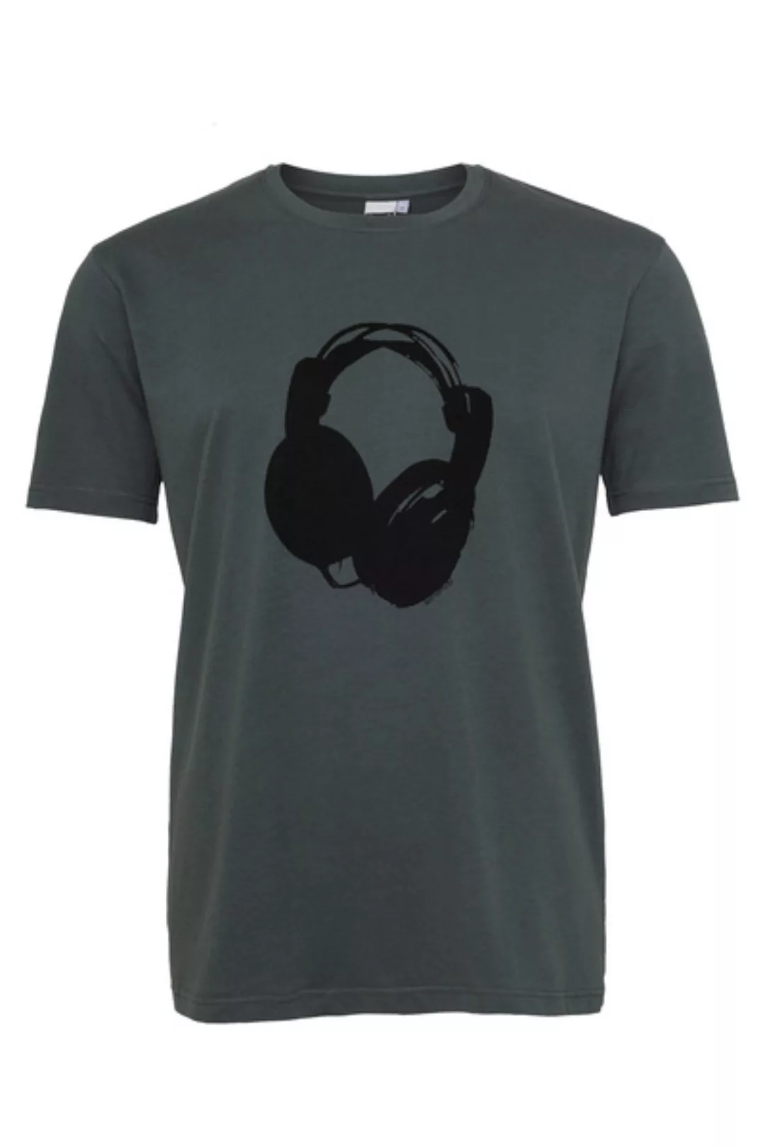 Herren T-shirt Mit Kopfhörer Aus Biobaumwolle, Made In Portugal Ilp06 - Sto günstig online kaufen