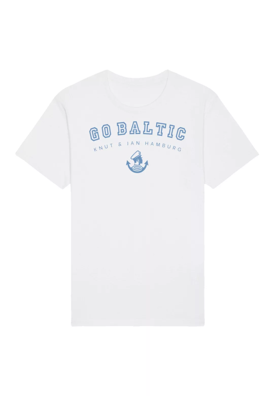 F4NT4STIC T-Shirt "Go Baltic Knut & Jan Hamburg", Premium Qualität günstig online kaufen