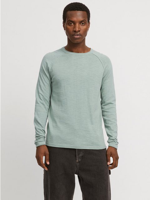 Jack & Jones Rundhalspullover JJEBREEZE KNIT CREW NECK SN mit Rundhalsaussc günstig online kaufen