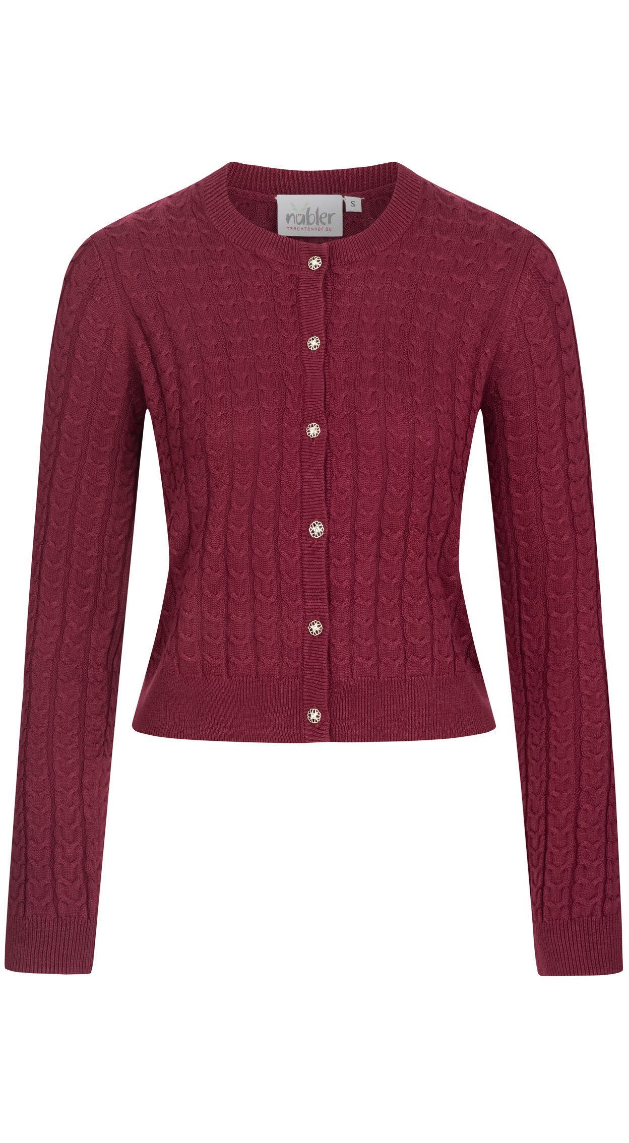 Nübler Trachtenstrickjacke Strickjacke Langarm Sonja in günstig online kaufen