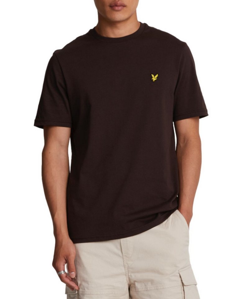 Lyle & Scott T-Shirt Aus 100% Baumwolle Gerader Schnitt günstig online kaufen