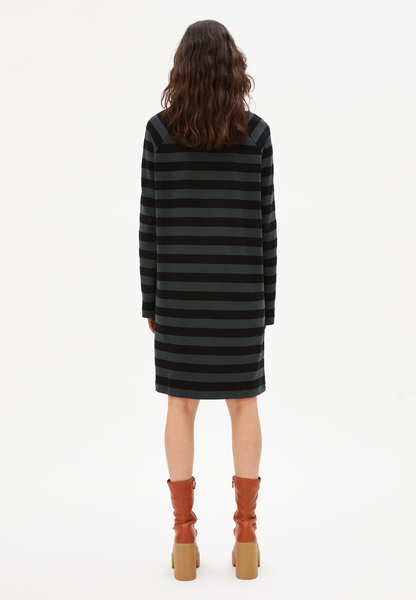 Danikaa Stripe - Damen Jerseykleid Aus Bio-baumwolle günstig online kaufen