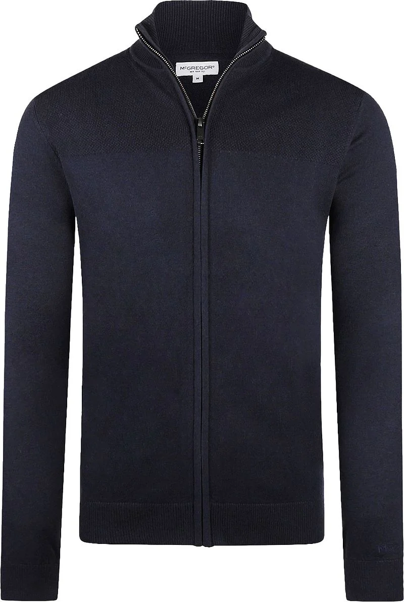 McGregor Strickjacke Merinowolle Navy - Größe XXL günstig online kaufen