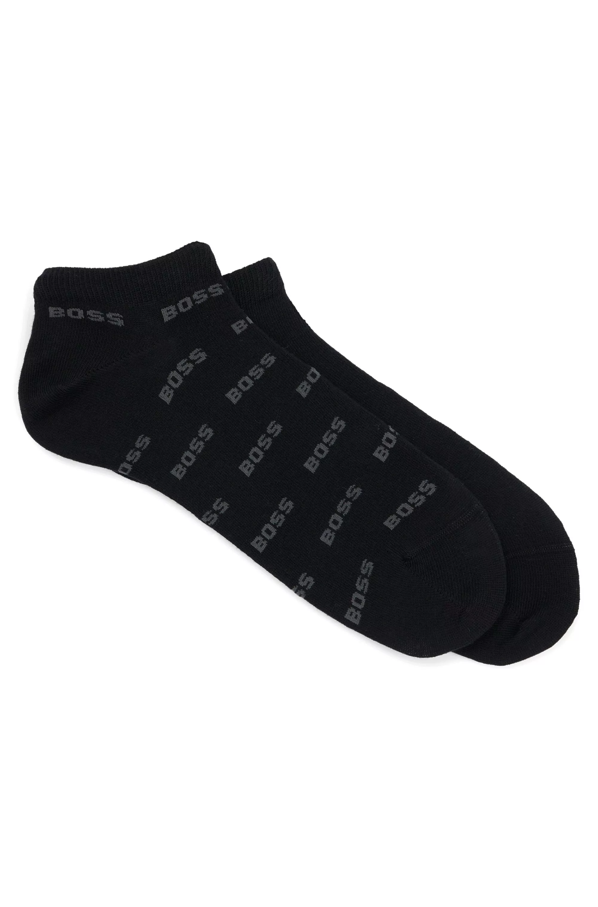 BOSS Freizeitsocken "2P AS Allover CC", (Packung, 2er), mit Logostickereien günstig online kaufen