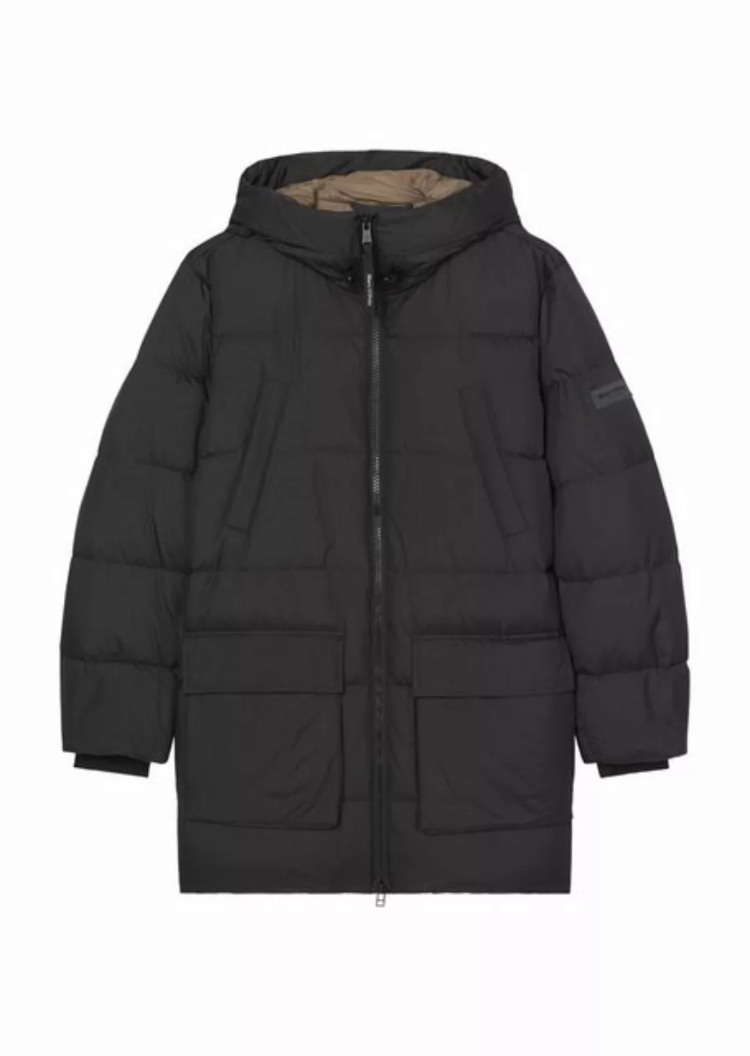 Marc O'Polo Winterjacke mit Kapuze und vielen Details günstig online kaufen