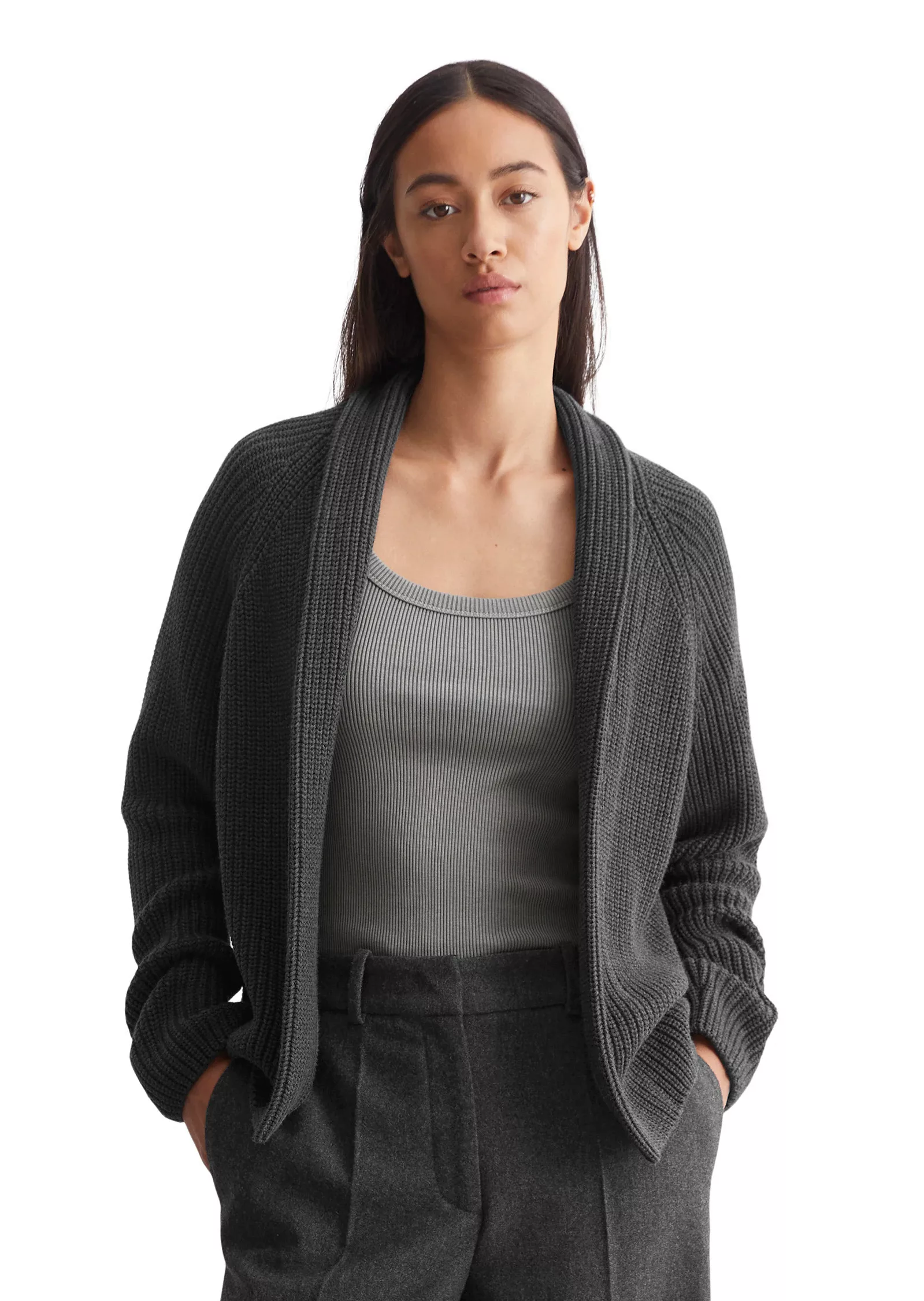 Marc OPolo Cardigan "aus Heavy-Weight-Organic-Cotton" günstig online kaufen