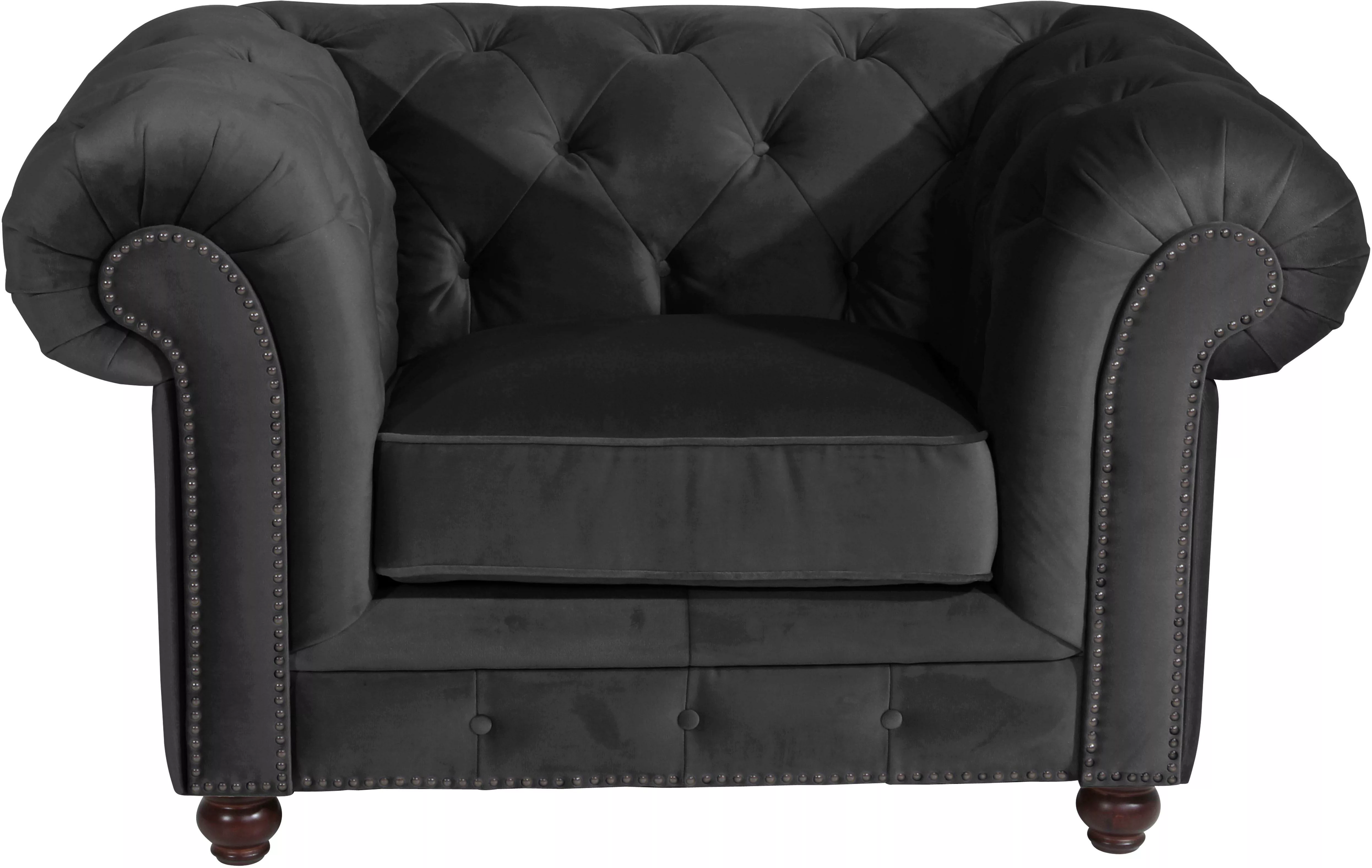 Max Winzer Chesterfield-Sessel "Old England, Loungesessel, modern, Retro un günstig online kaufen