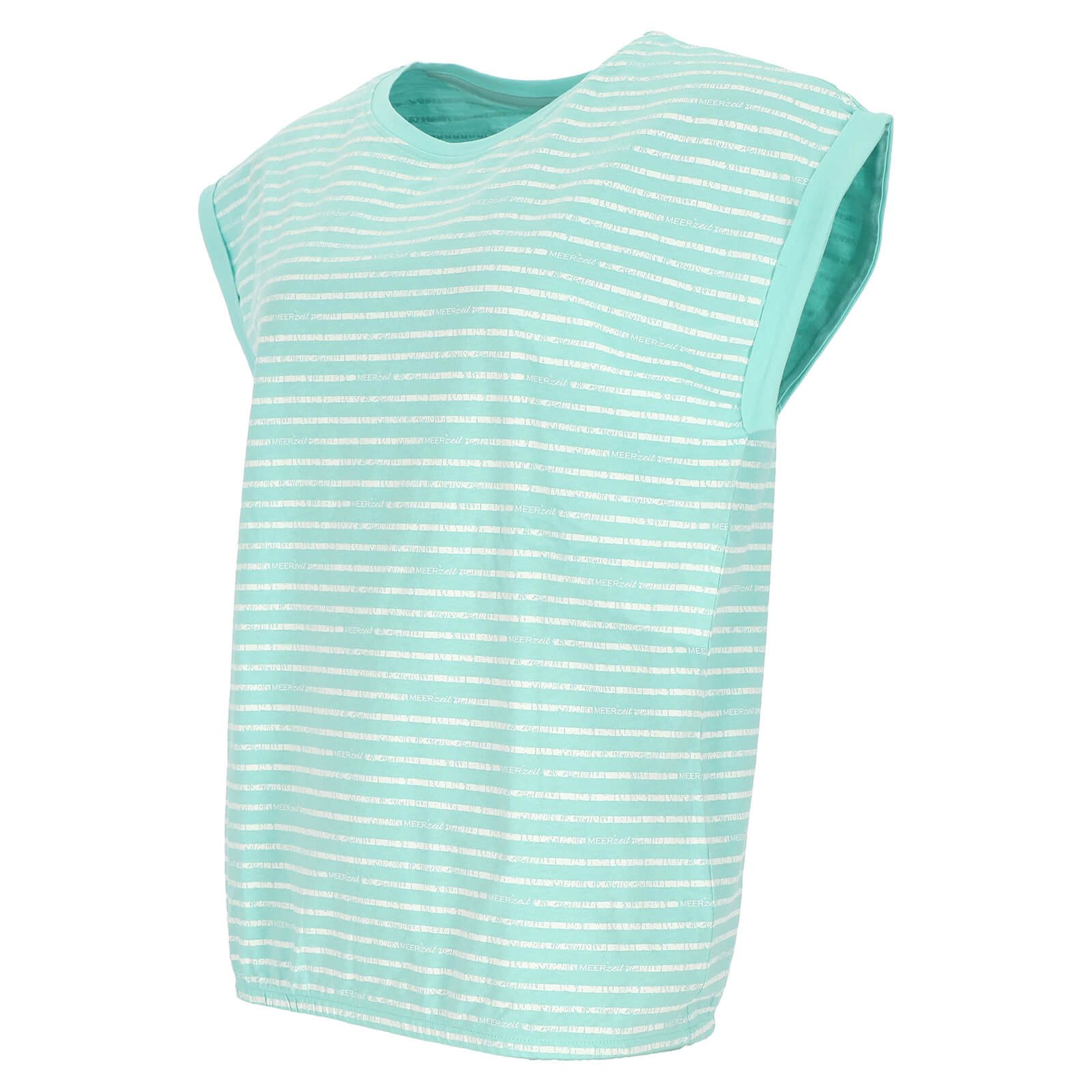 modAS Rundhalsshirt Damen Shirt ohne Ärmel günstig online kaufen