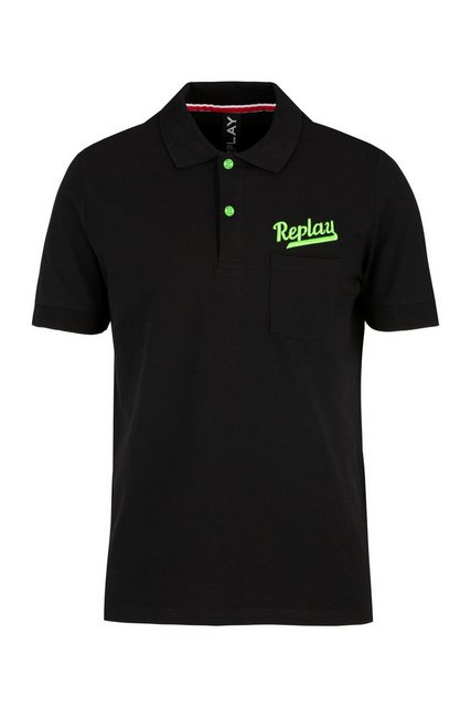 Replay Poloshirt Stretch Piquet günstig online kaufen