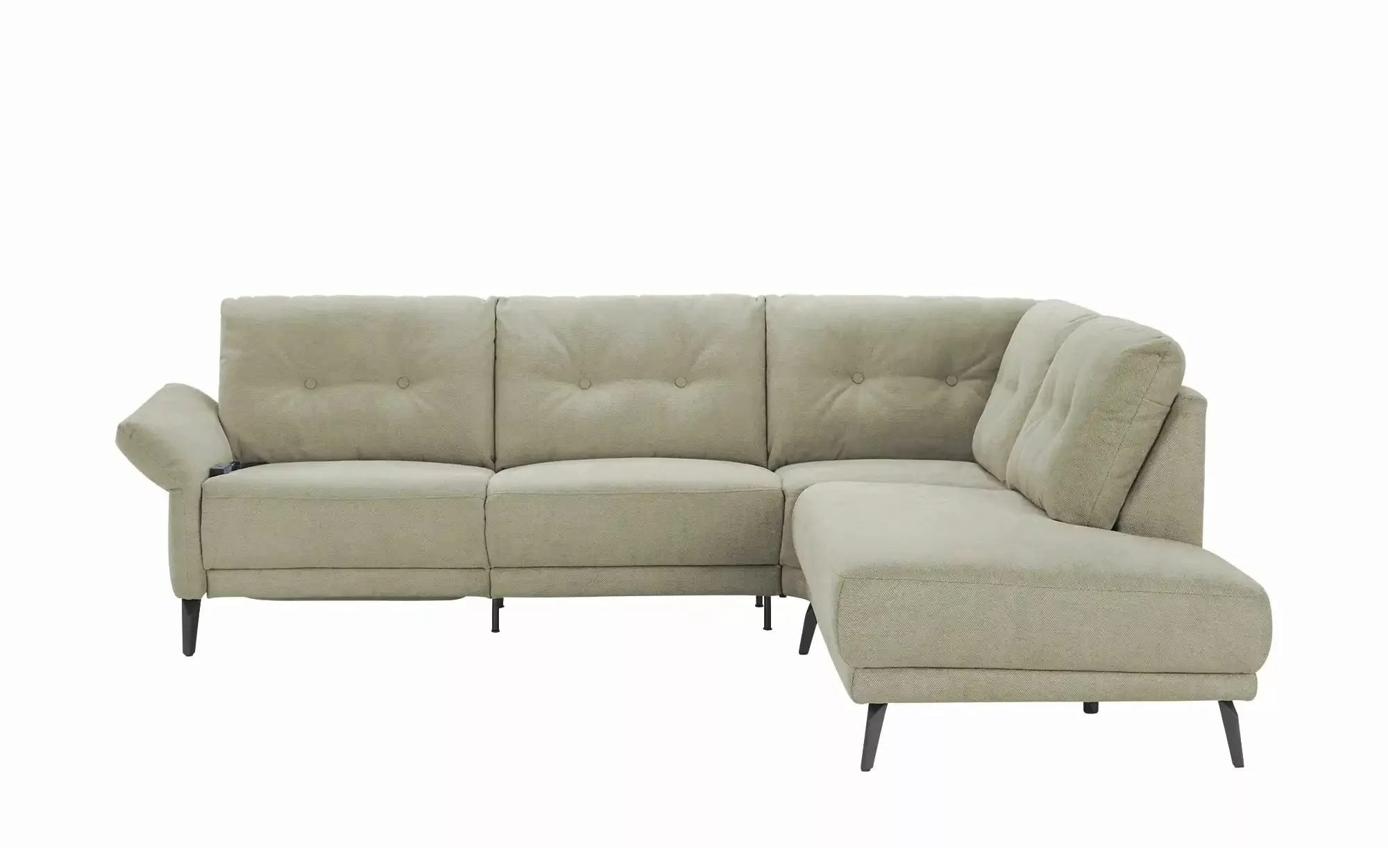 Jette Home Ecksofa   Scope ¦ grün ¦ Maße (cm): B: 258 H: 88 T: 221 Polsterm günstig online kaufen