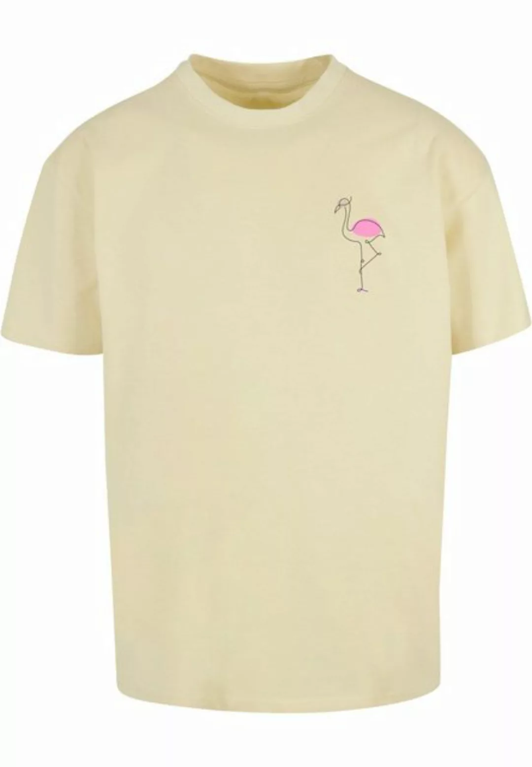 Merchcode T-Shirt Merchcode Herren Flamingo Heavy Oversize Tee (1-tlg) günstig online kaufen