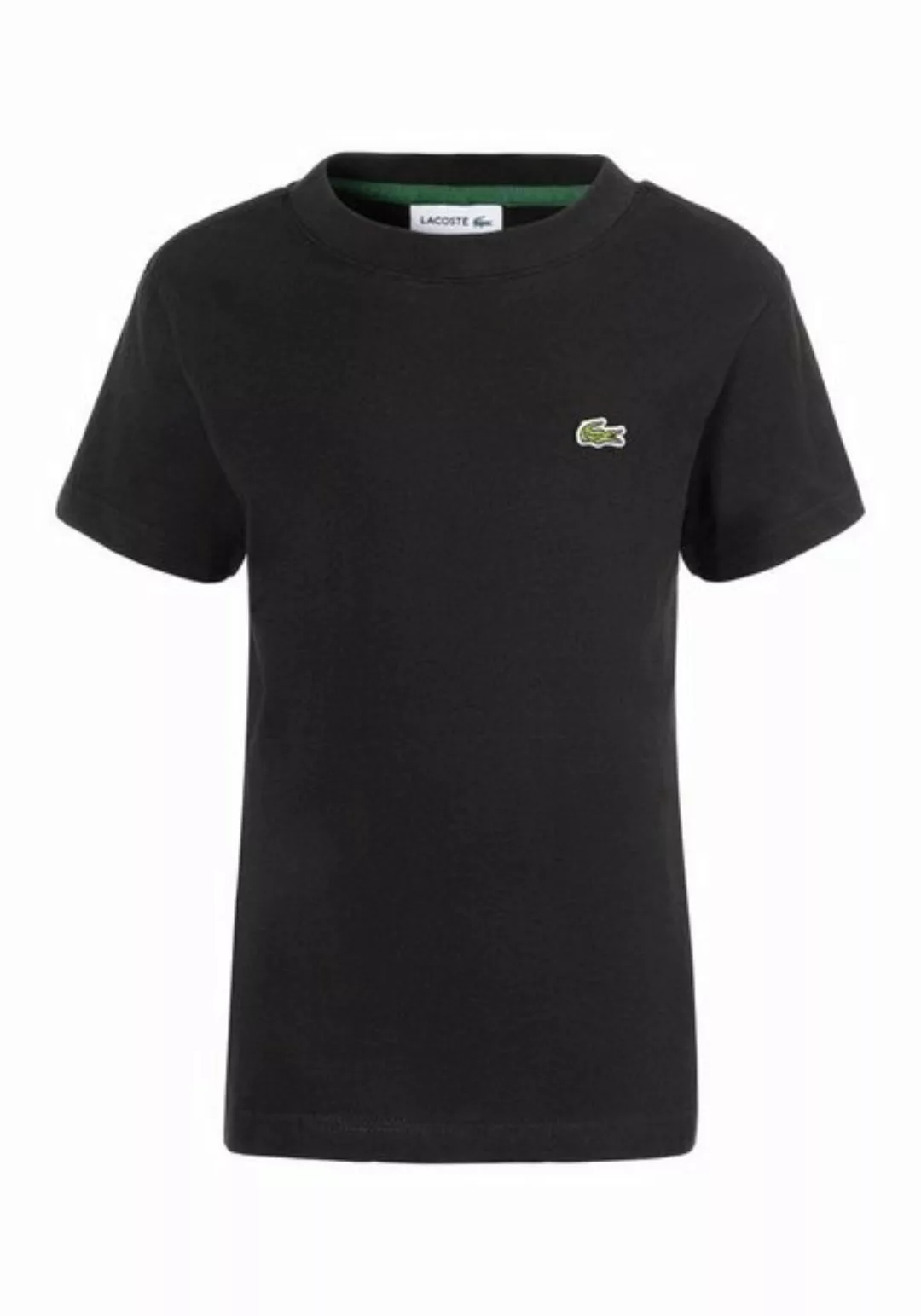 Lacoste T-Shirt mit Lacoste-Krokodil auf Brusthöhe günstig online kaufen