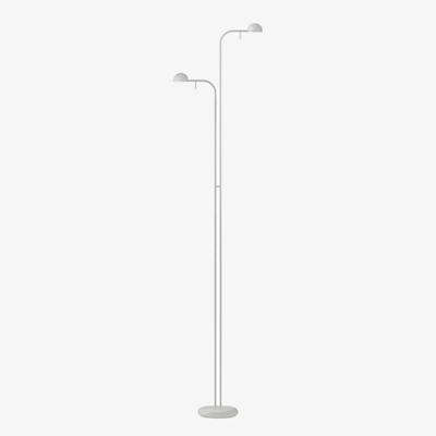 Vibia Pin Stehleuchte LED 2-flammig, weiß - 143 cm günstig online kaufen