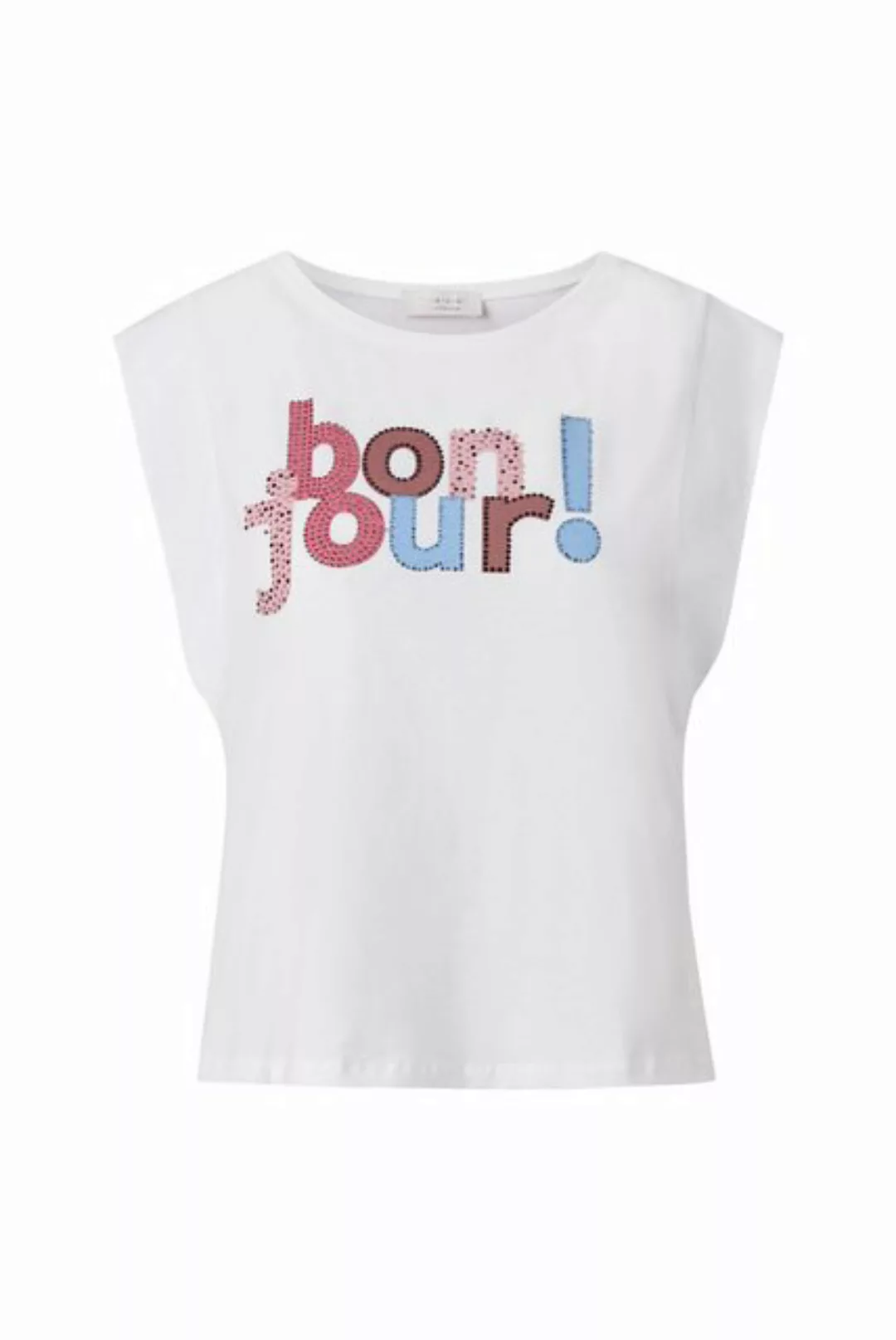 Rich & Royal T-Shirt top with print boujour! organic günstig online kaufen