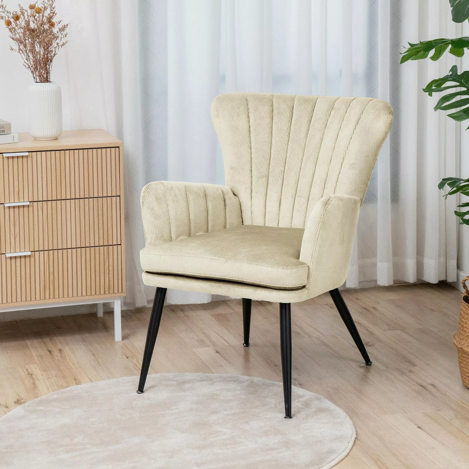 SVITA Sessel SANSA, Corbezug, Lesesessel, Modern, günstig online kaufen