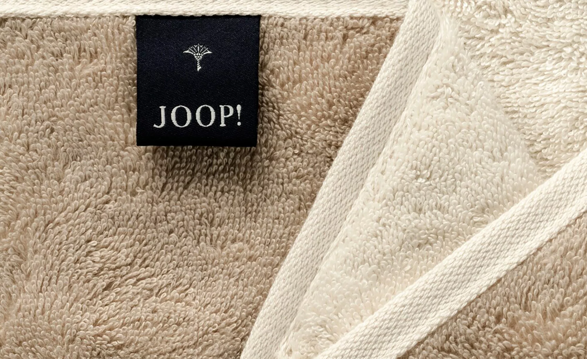 JOOP! Waschhandschuh  JOOP 1600 Classic Doubleface ¦ creme ¦ 100% Baumwolle günstig online kaufen