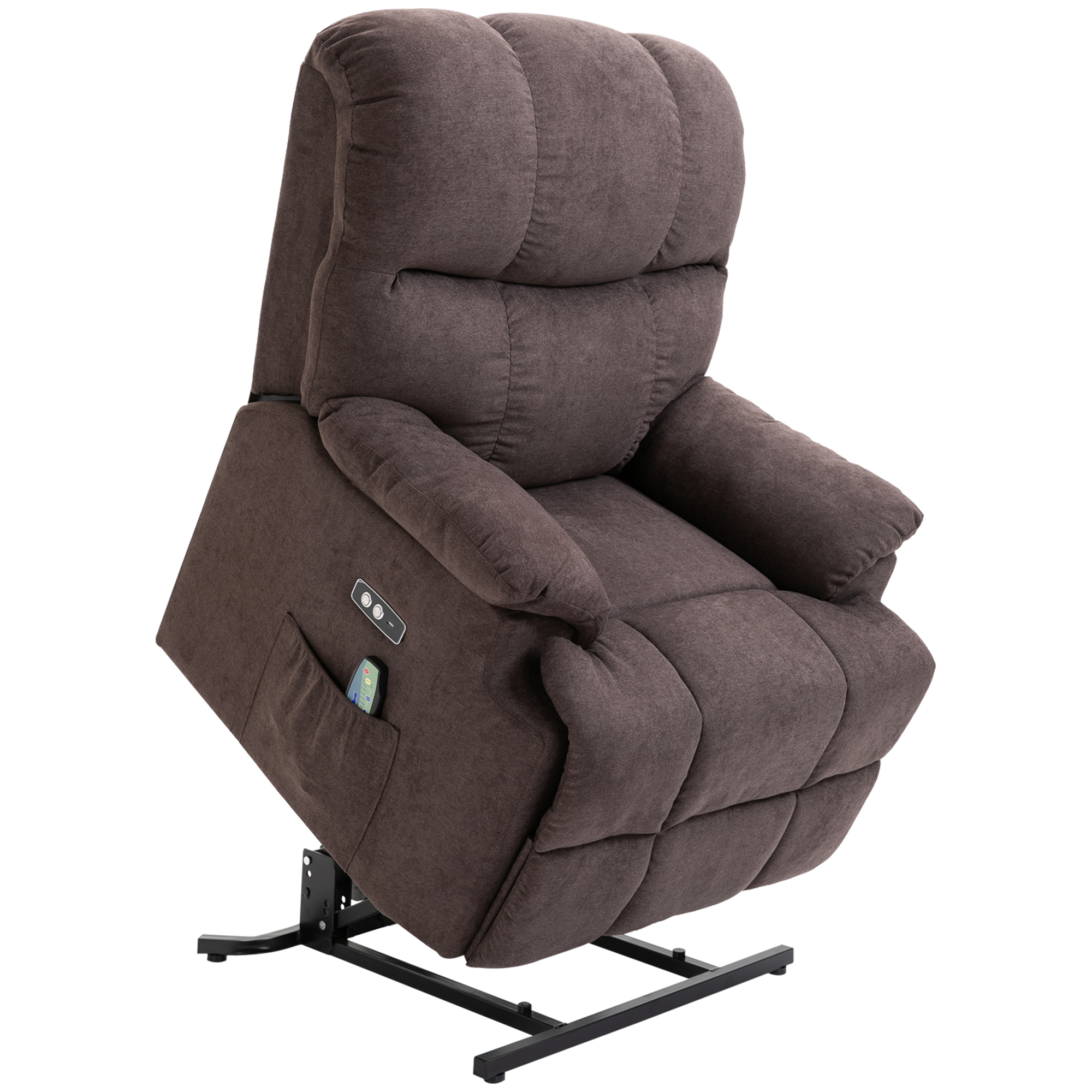 HOMCOM Sessel mit Aufstehhilfe  Massagesessel, Relaxsessel mit USB-Anschlus günstig online kaufen