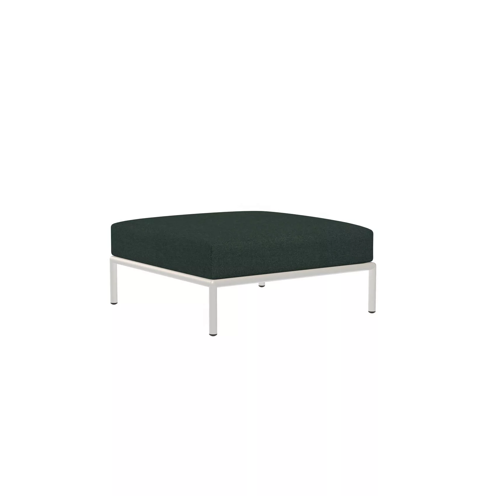 LEVEL Outdoor Ottoman Lounge-Modul 3 Alpine Weiß günstig online kaufen