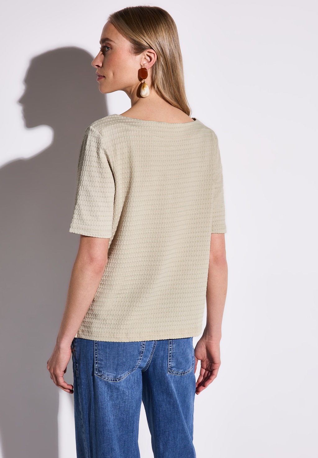STREET ONE T-Shirt, im soften Baumwoll-Mix günstig online kaufen