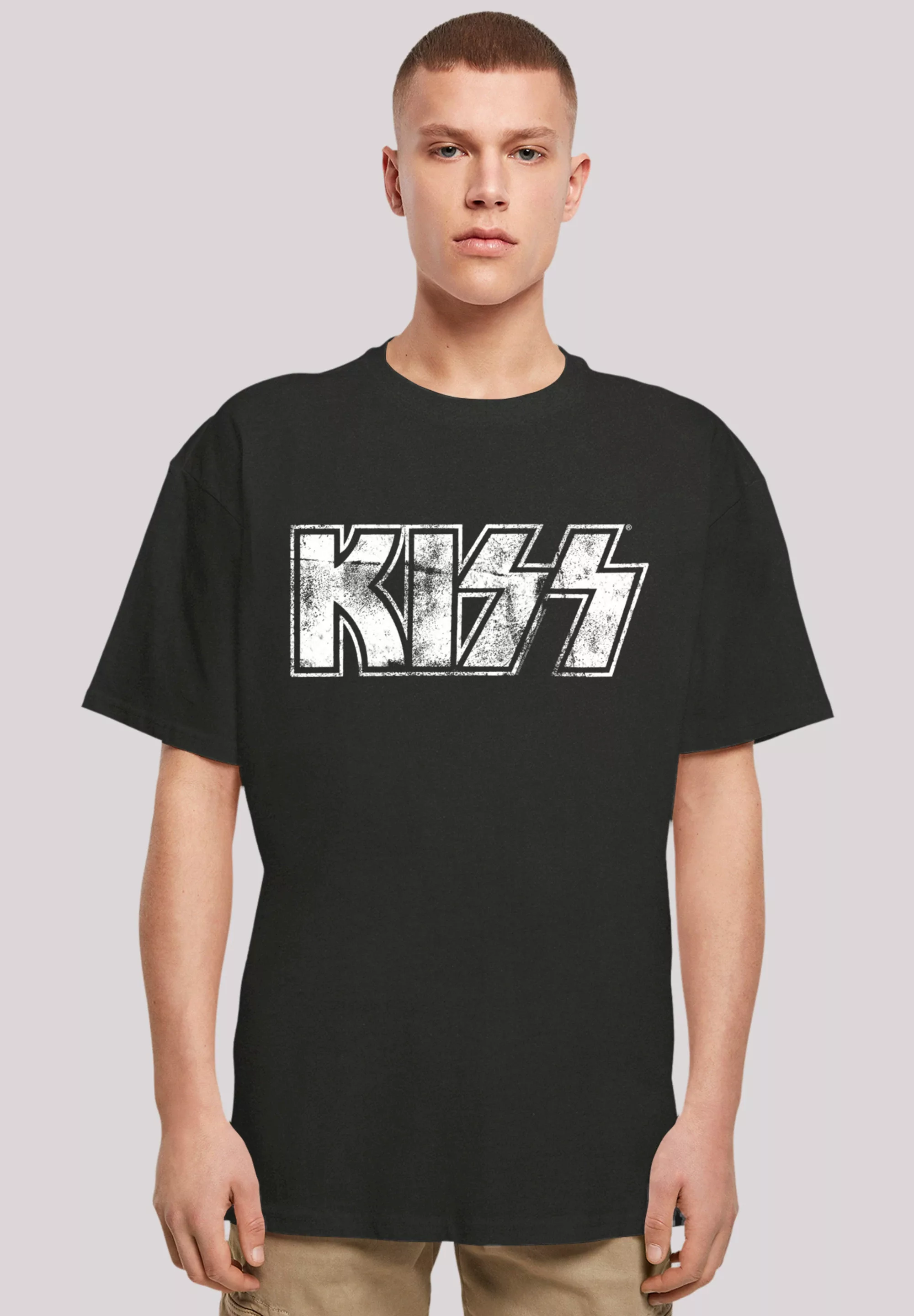 F4NT4STIC T-Shirt "Kiss Rock Band Vintage Logo", Premium Qualität, Musik, B günstig online kaufen