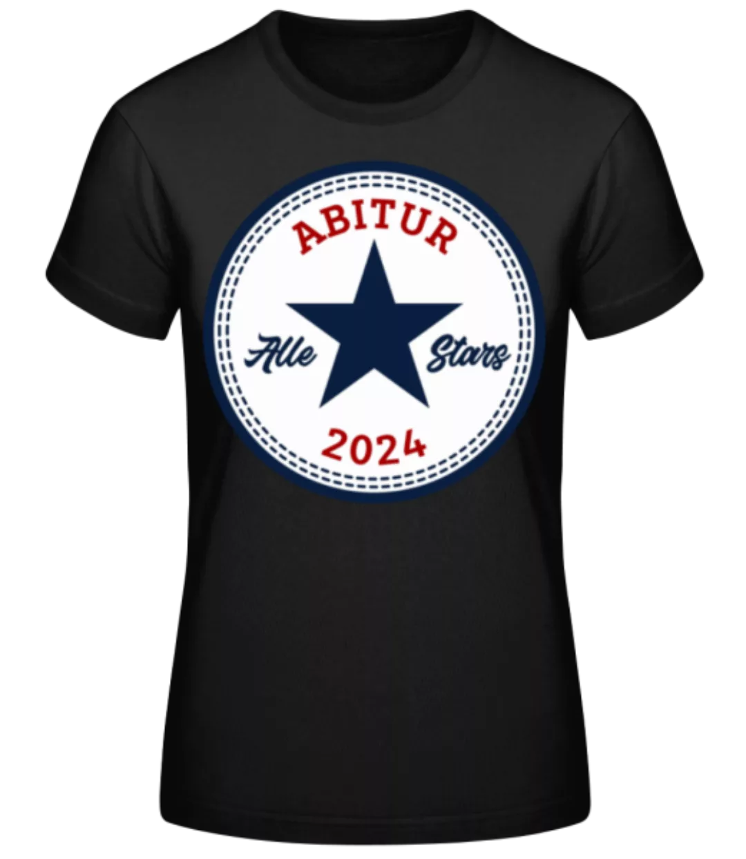 Abitur Allstars 2024 · Frauen Basic T-Shirt günstig online kaufen