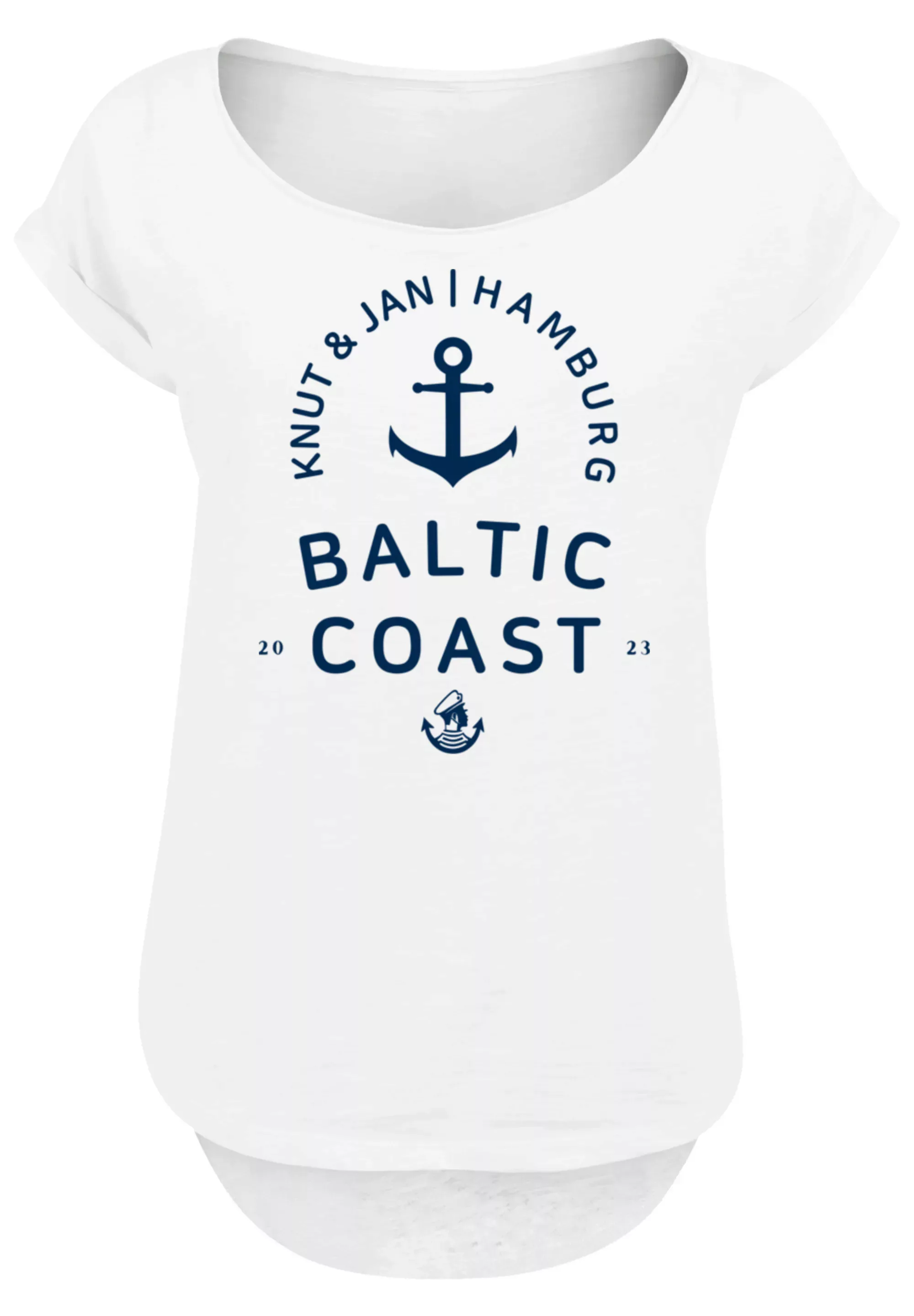 F4NT4STIC T-Shirt "Ostsee Logo Knut & Jan Hamburg", Print günstig online kaufen