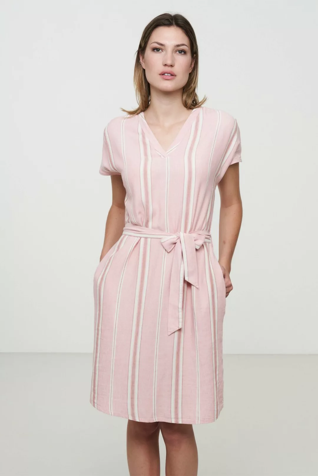 FENNEL Gestreiftes Kleid aus ECOVERO™ günstig online kaufen
