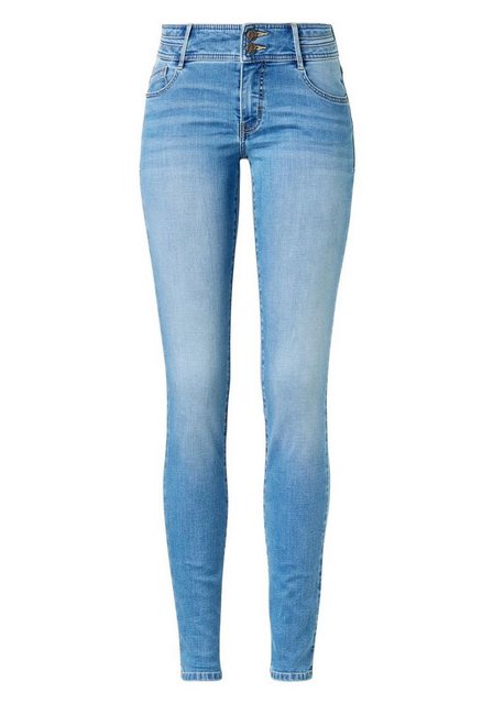 Paddock`s Damen Jeans Lucy - Slim Fit - Blau - Mid Blue günstig online kaufen