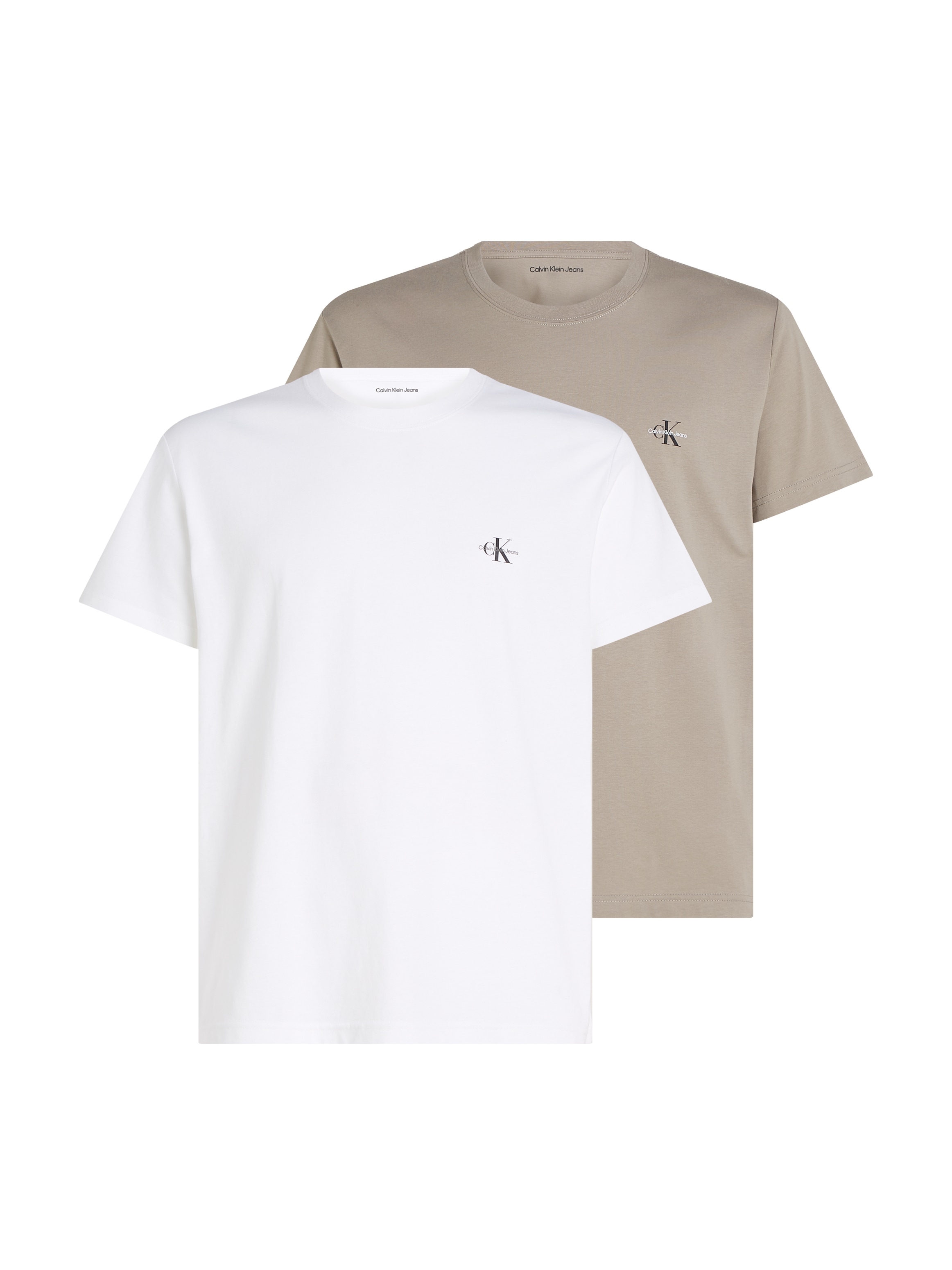 Calvin Klein Jeans T-Shirt "2 PACK MONOLOGO", Logodruck günstig online kaufen