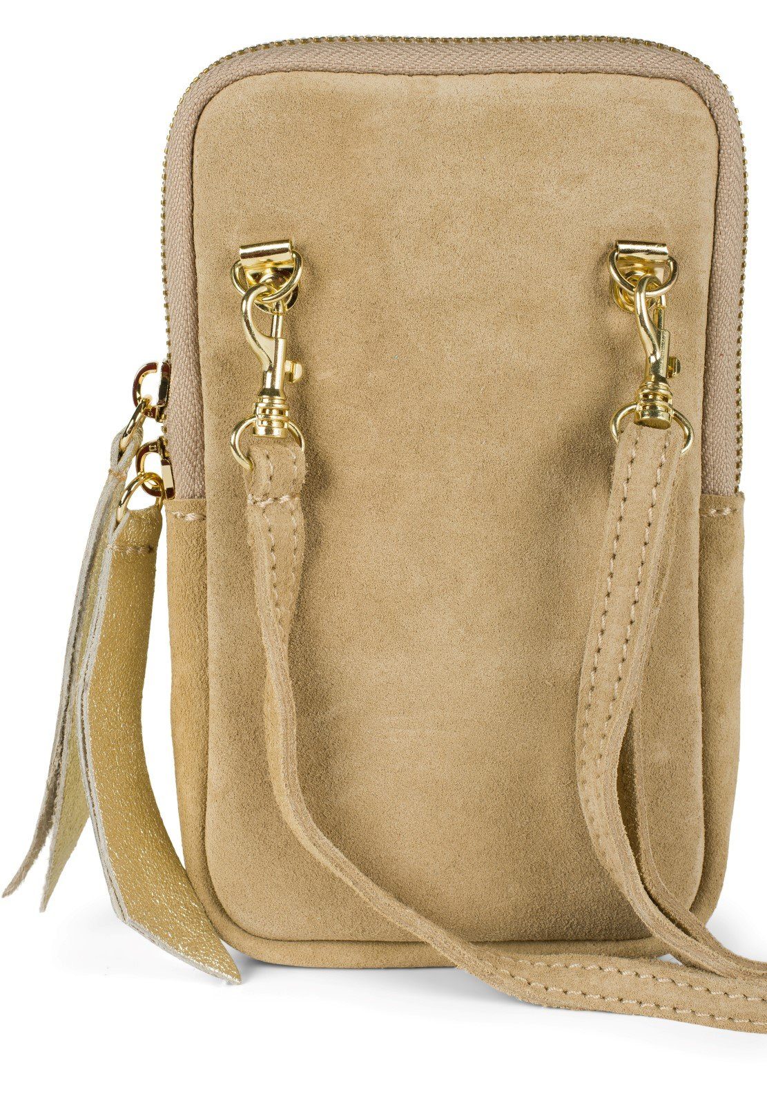 styleBREAKER Mini Bag Echtleder Handy Umhängetasche günstig online kaufen