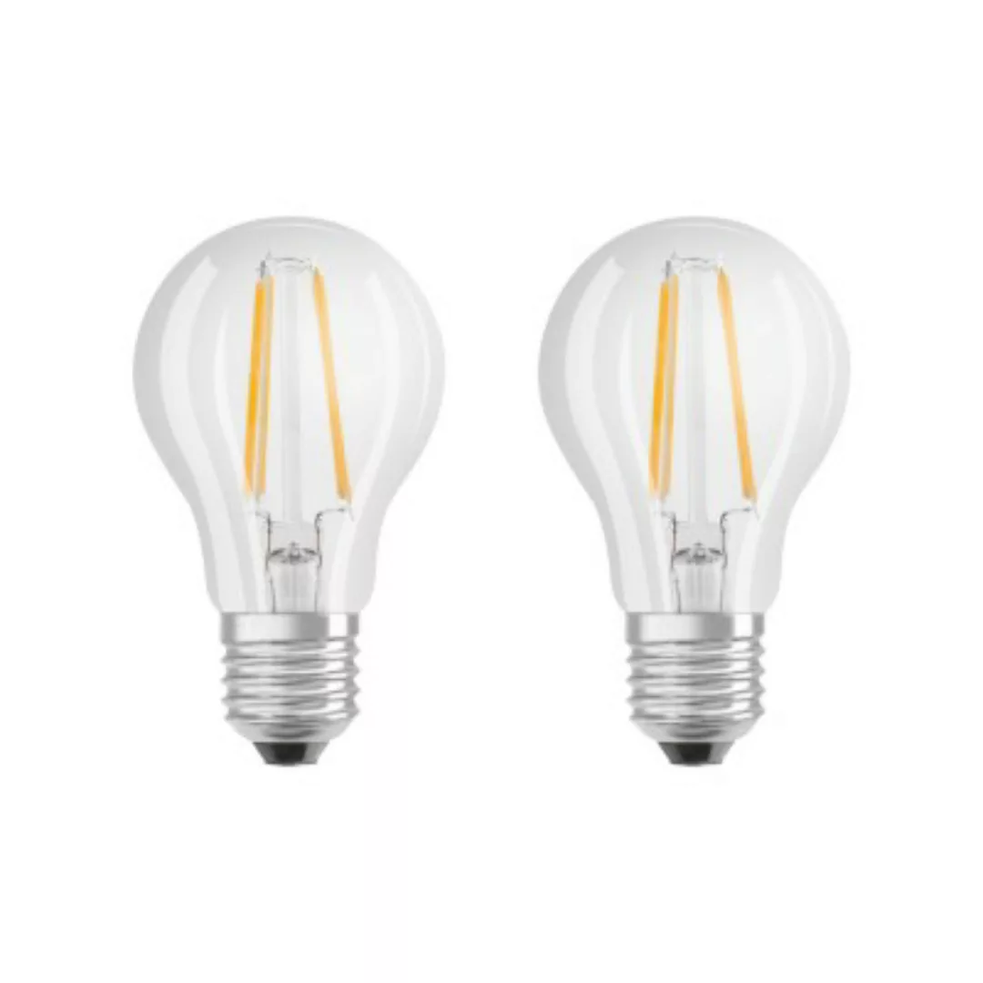 Bellalux LED-Leuchtmittel E27 Glühlampenform 6,5 W 2er Set 10,5 x 6 cm (H x günstig online kaufen
