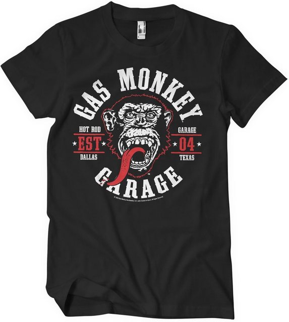 Gas Monkey Garage T-Shirt Round Seal T-Shirt günstig online kaufen