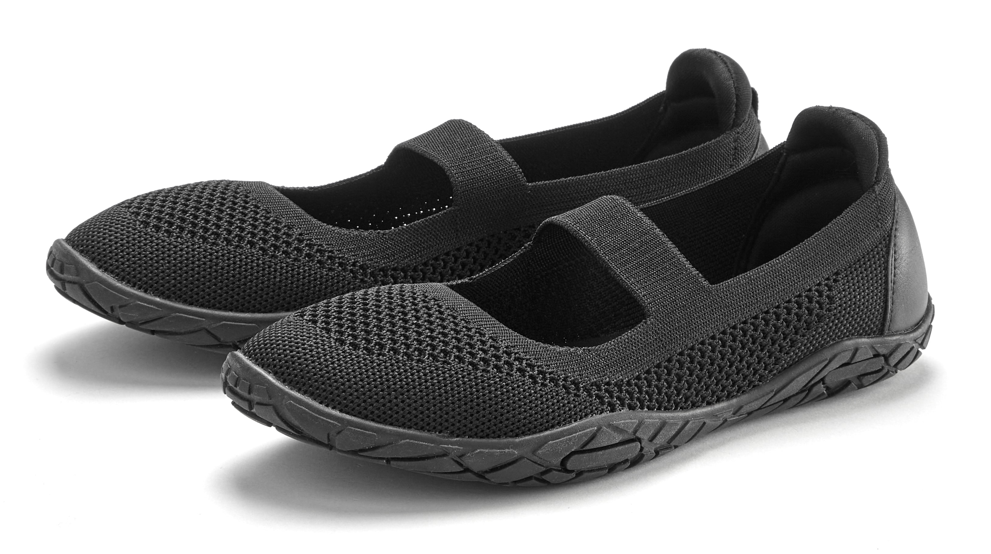 LASCANA Sneaker Ballerinas "Riemchenballerina, Slip-On-Sneaker", Freizeitsc günstig online kaufen