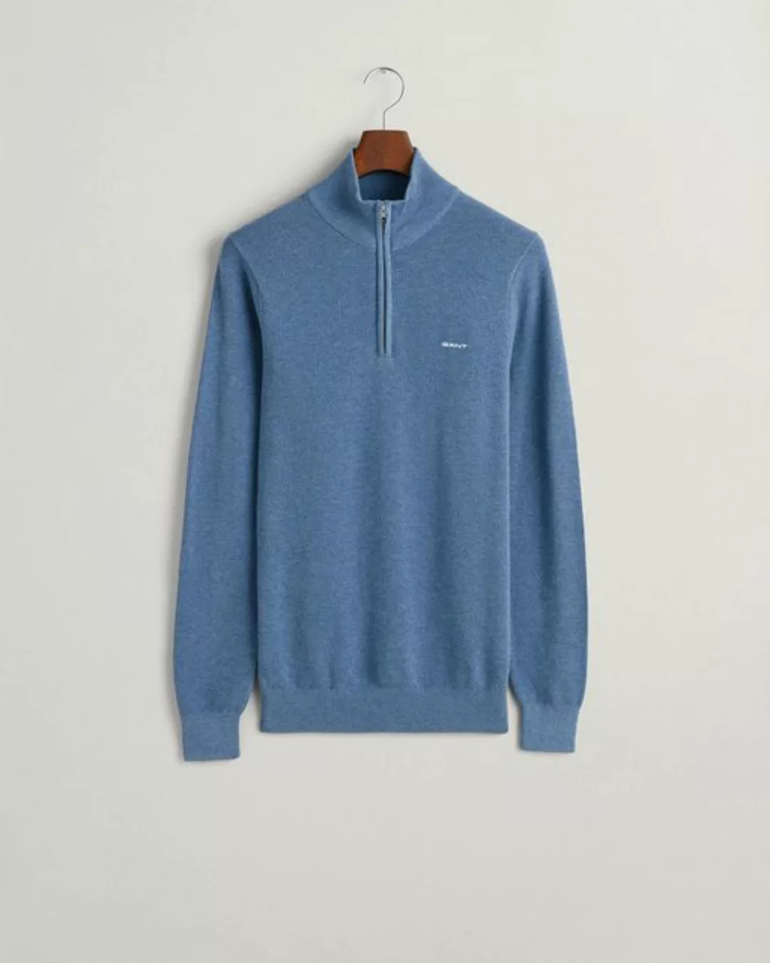 Gant Strickpullover COTTON PIQUE HALFZIP günstig online kaufen