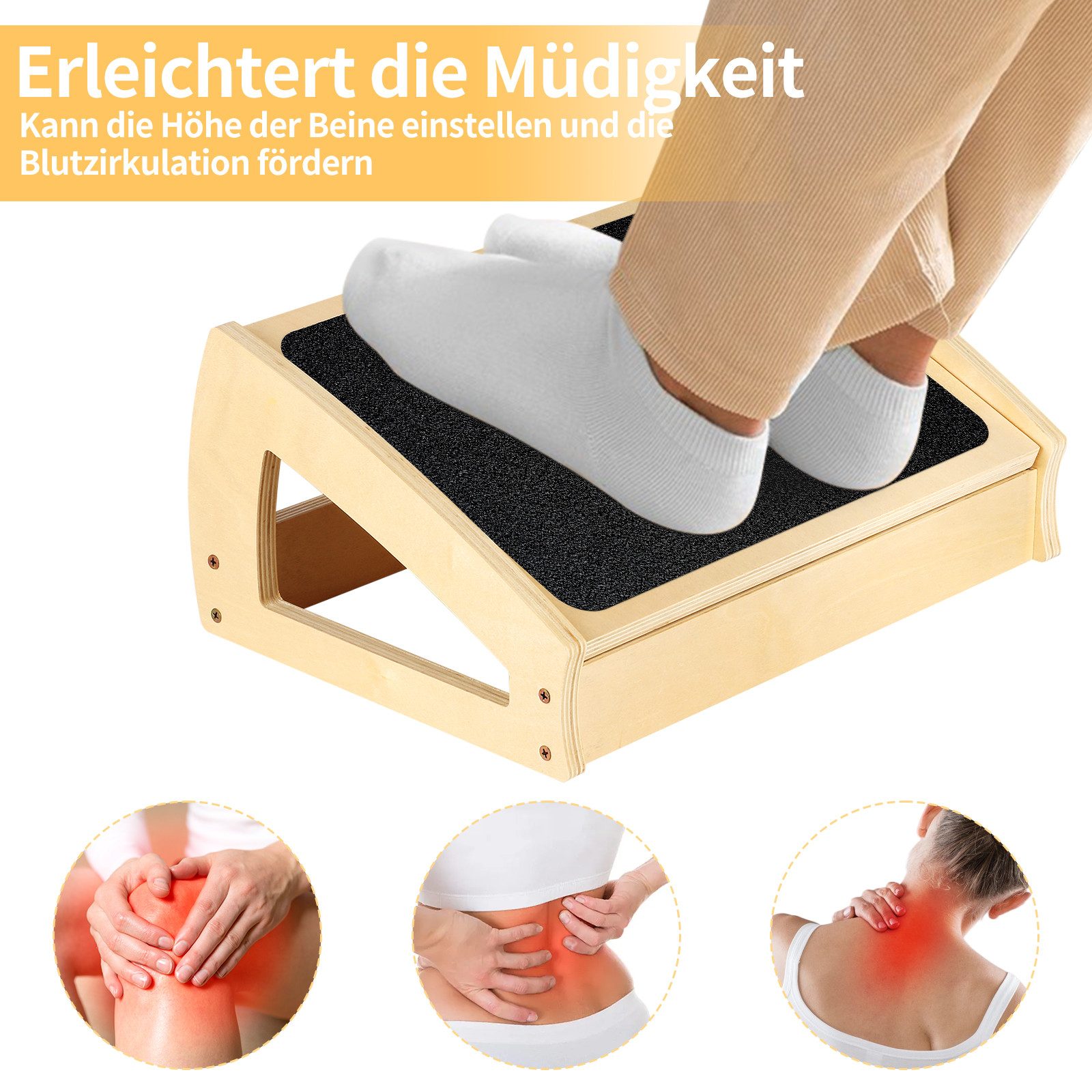 JEOBEST Tritthocker Einstufiger Hocker für Erwachsene, günstig online kaufen