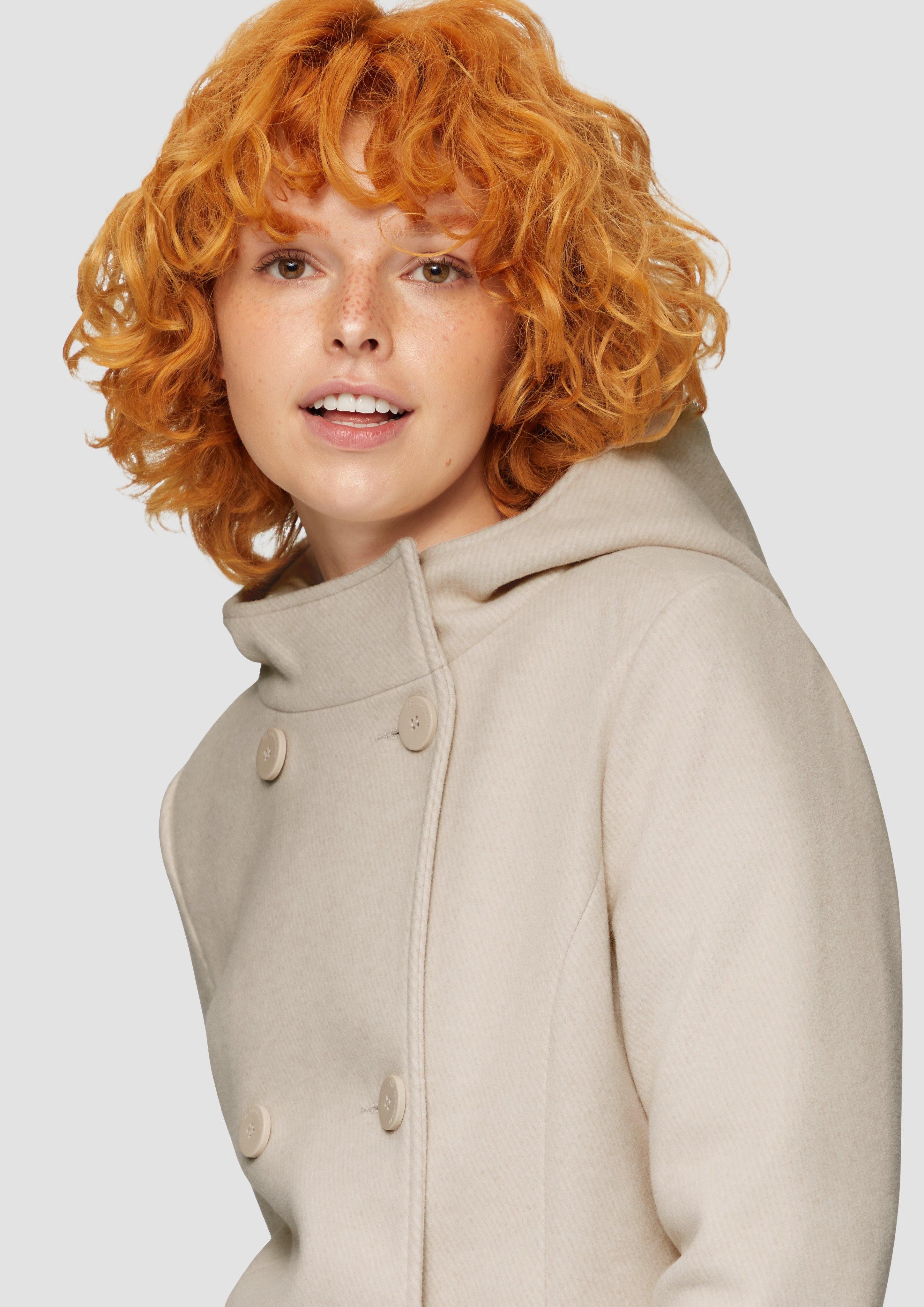 QS Outdoorjacke Jacke mit Kapuze in günstig online kaufen