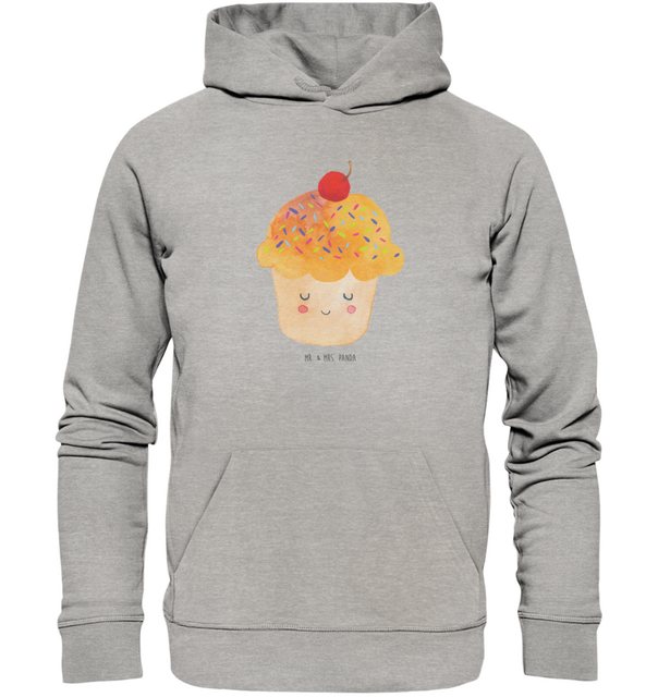 Mr. & Mrs. Panda Hoodie Größe XXL Cupcake - Heather Grey - Geschenk, Unisex günstig online kaufen