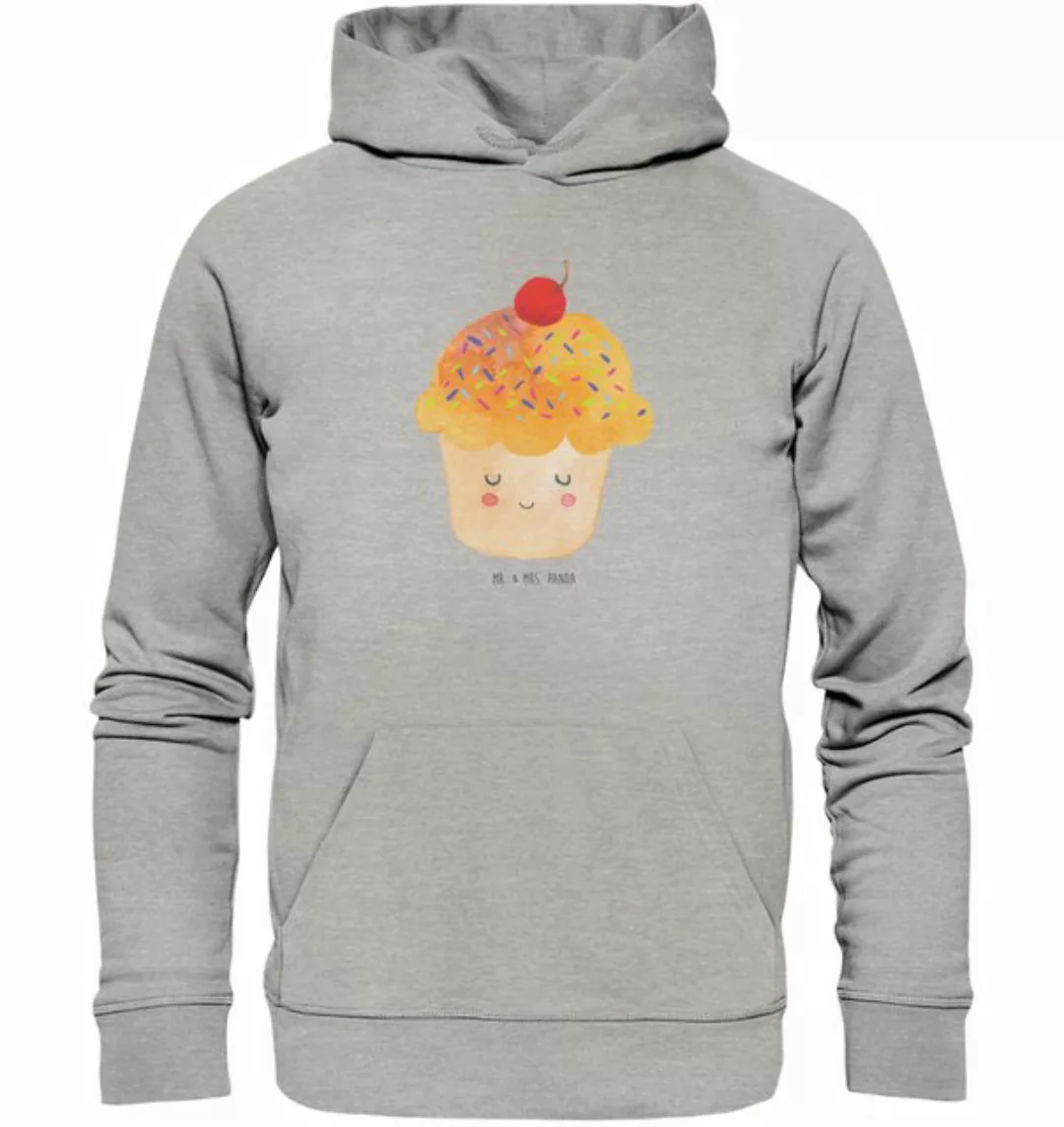 Mr. & Mrs. Panda Hoodie Cupcake Größe L - Heather Grey - Geschenk, Cupcakes günstig online kaufen