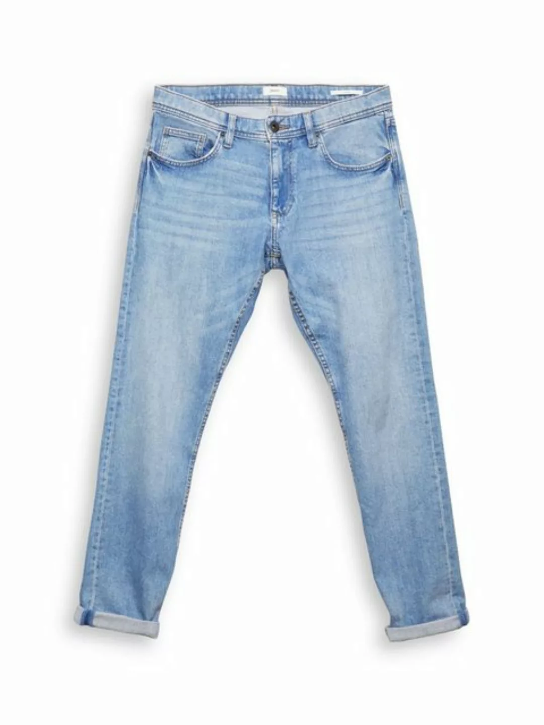 Esprit Slim-fit-Jeans Stretch-Jeans mit Organic Cotton günstig online kaufen