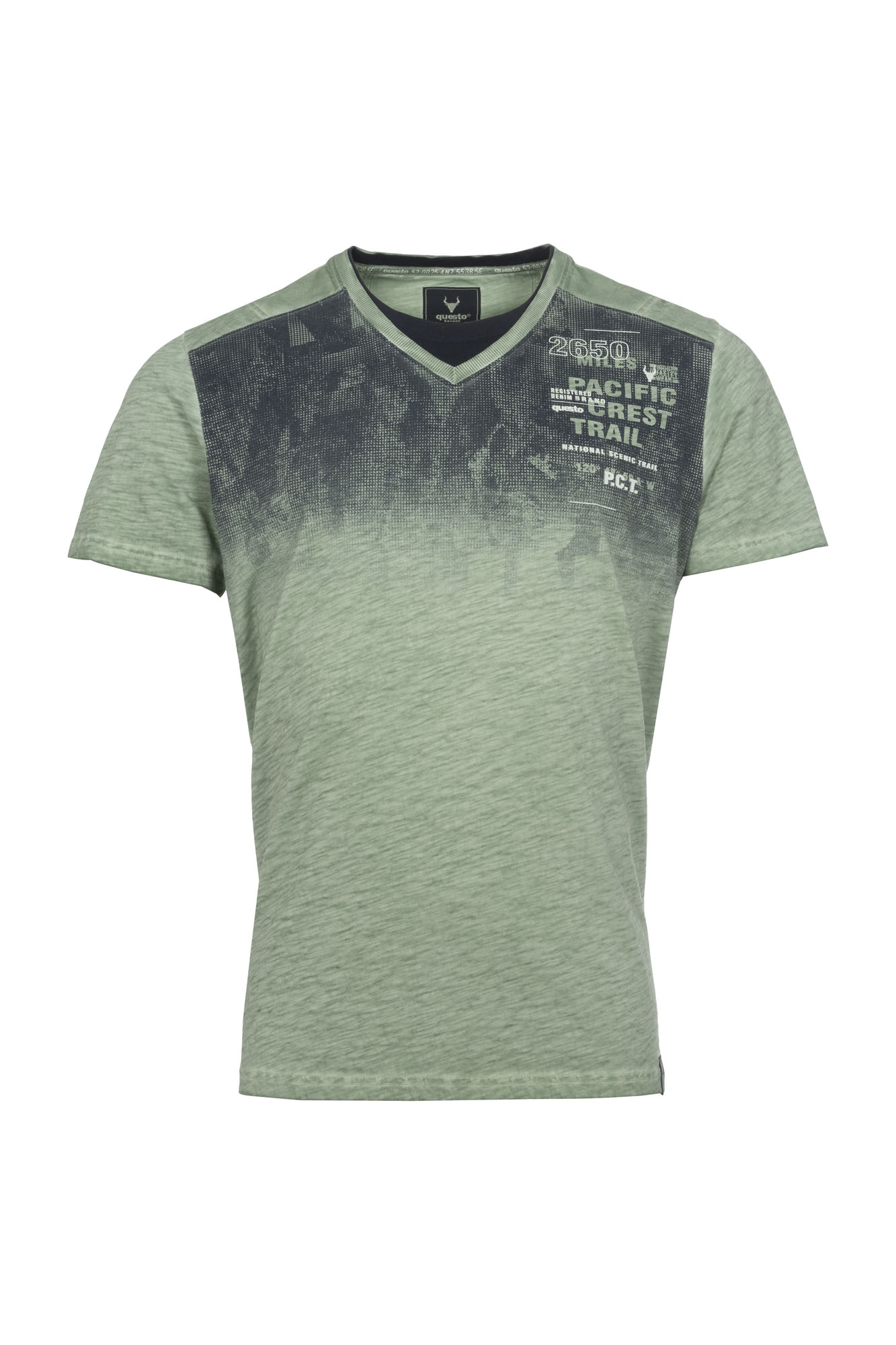 Questo Shirt HorandQU mineral green günstig online kaufen