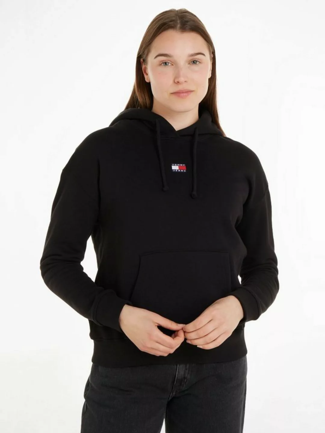 Tommy Jeans Kapuzensweatshirt TJW BXY BADGE HOODIE mit Logostickerei günstig online kaufen