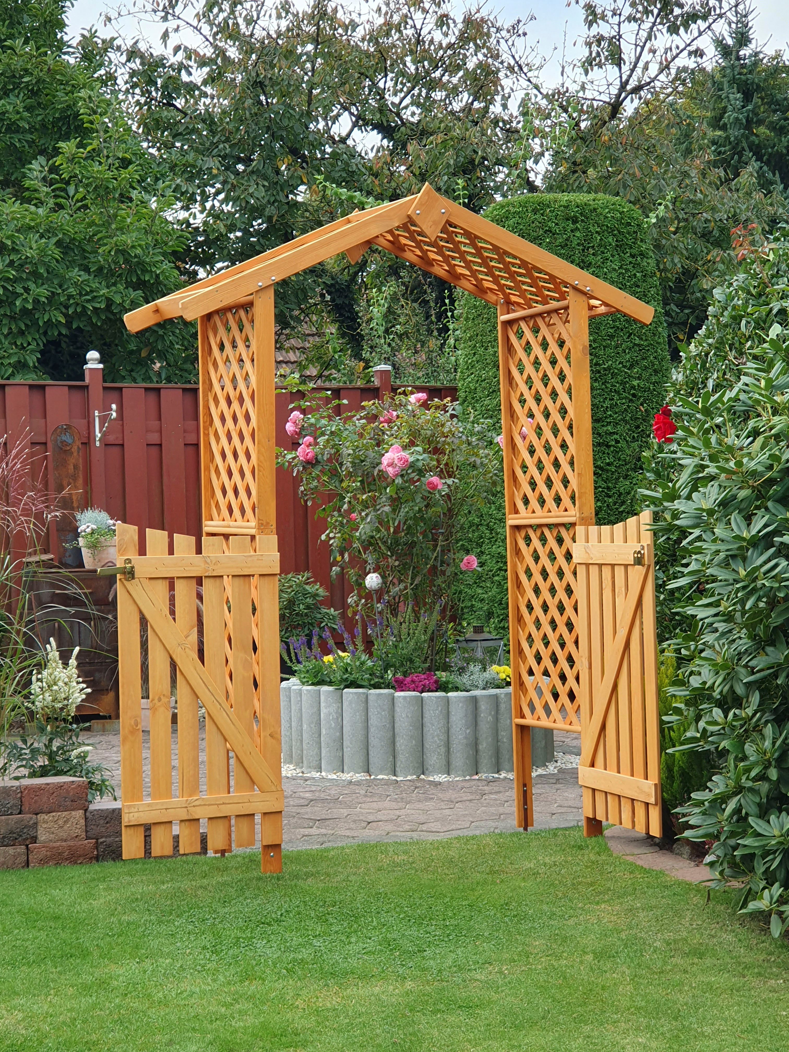 promadino Rosenbogen, Set mit Türen, BxTxH: 167x53x219 cm günstig online kaufen