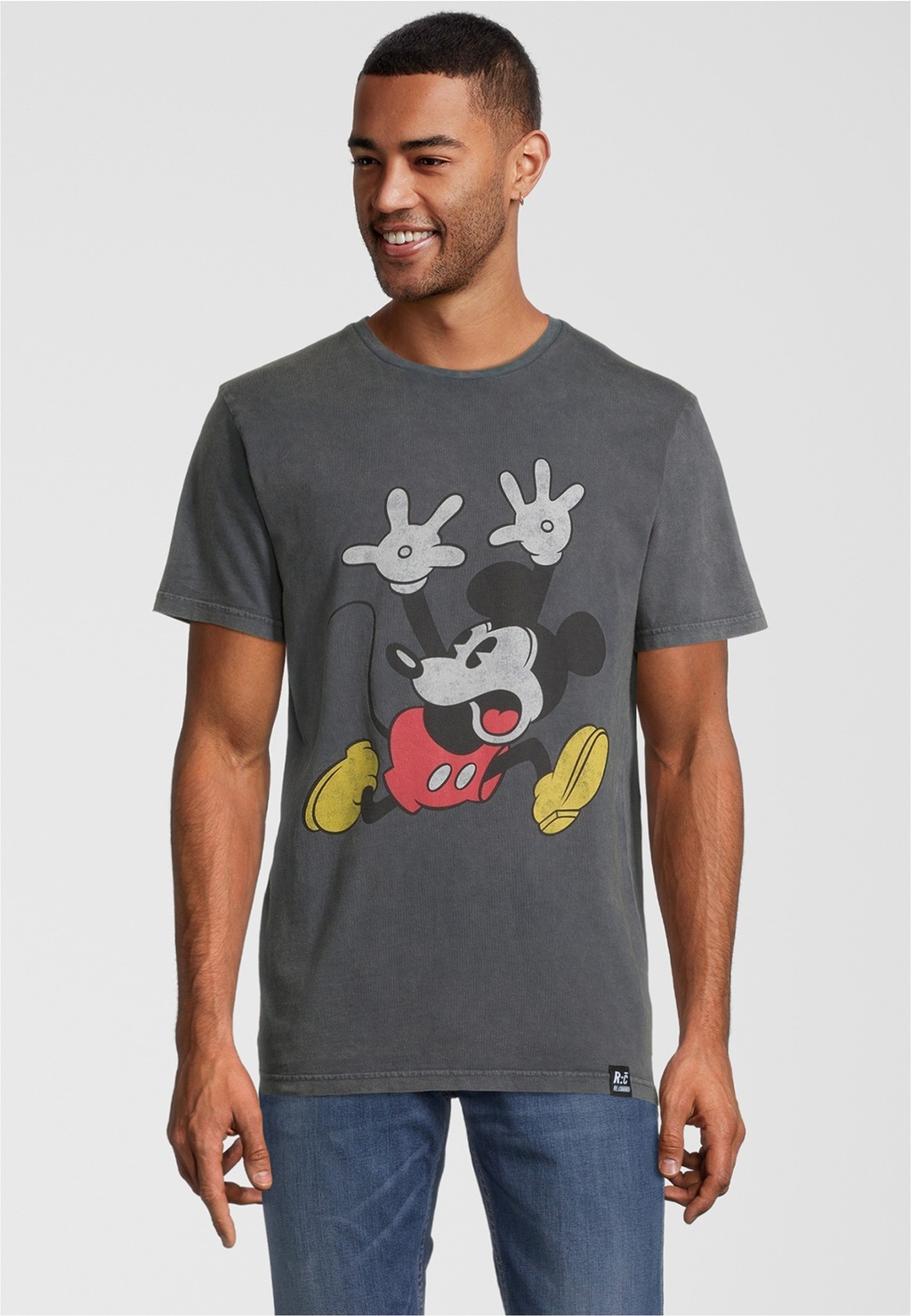 Recovered T-Shirt "Disney Mickey Mouse Panic", im zeitlosen Design günstig online kaufen