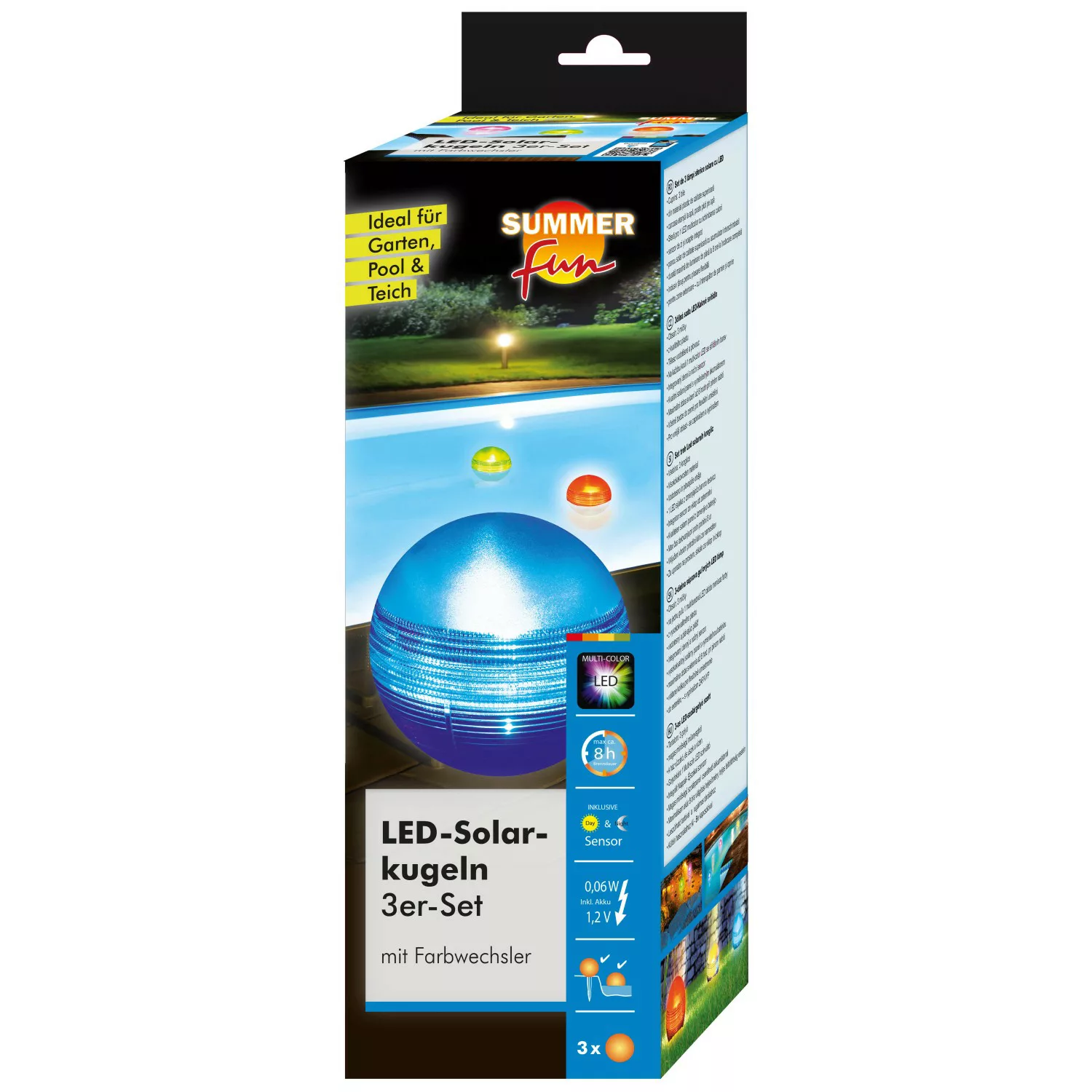 Summer Fun Solarlicht 3er Set günstig online kaufen