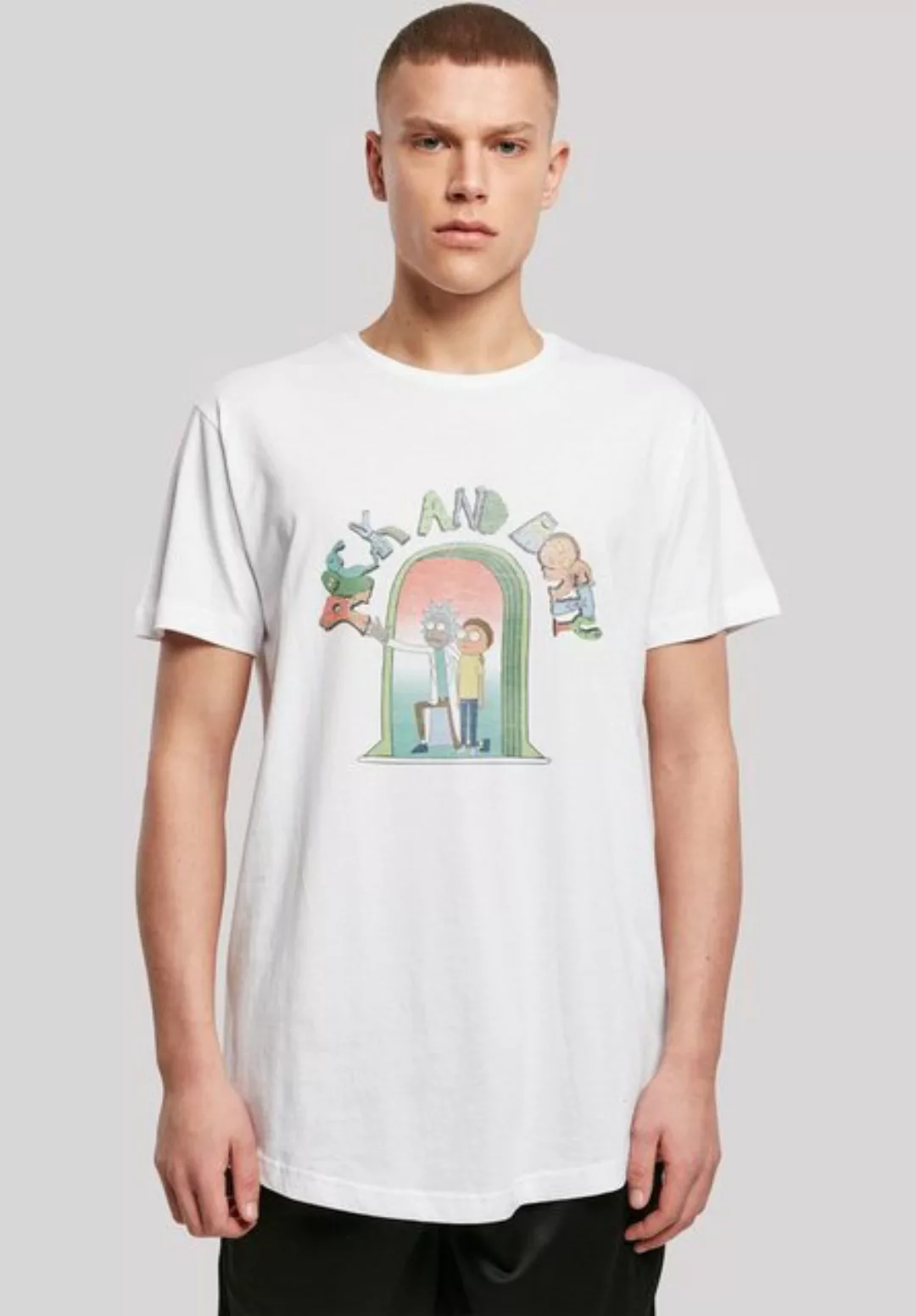 F4NT4STIC T-Shirt Rick and Morty Doors' Print günstig online kaufen