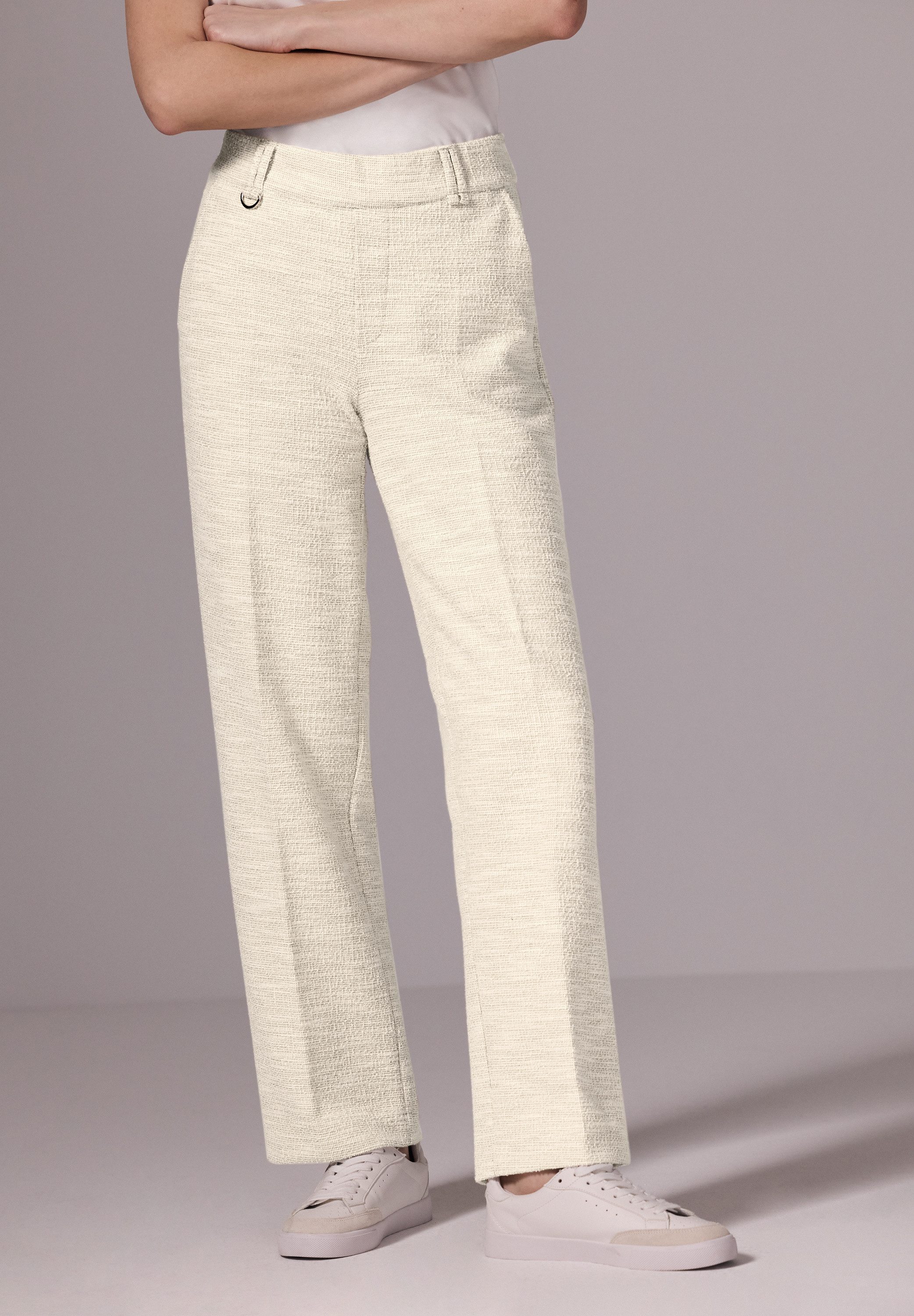 STREET ONE STUDIO Stoffhose, Middle Waist günstig online kaufen