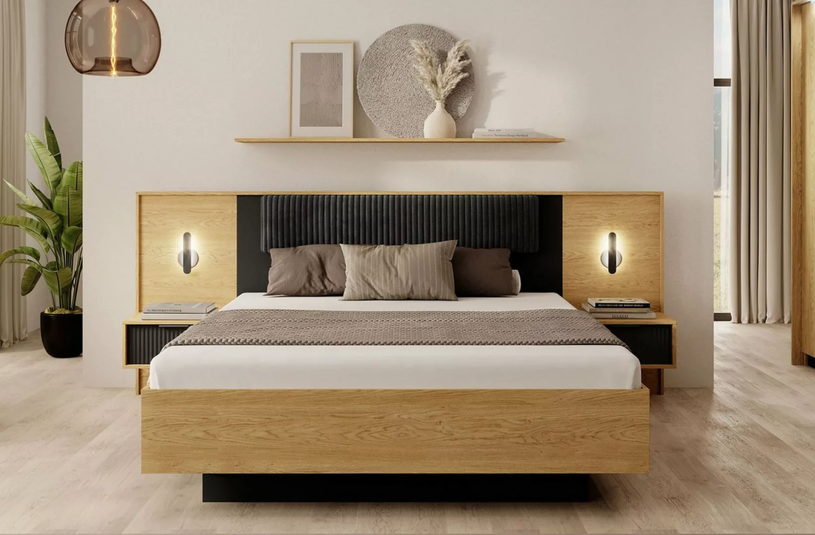 Compleo Bett Praktisches Bett für Schlafzimmer 160x200 STIK (STIK), ohne Ma günstig online kaufen